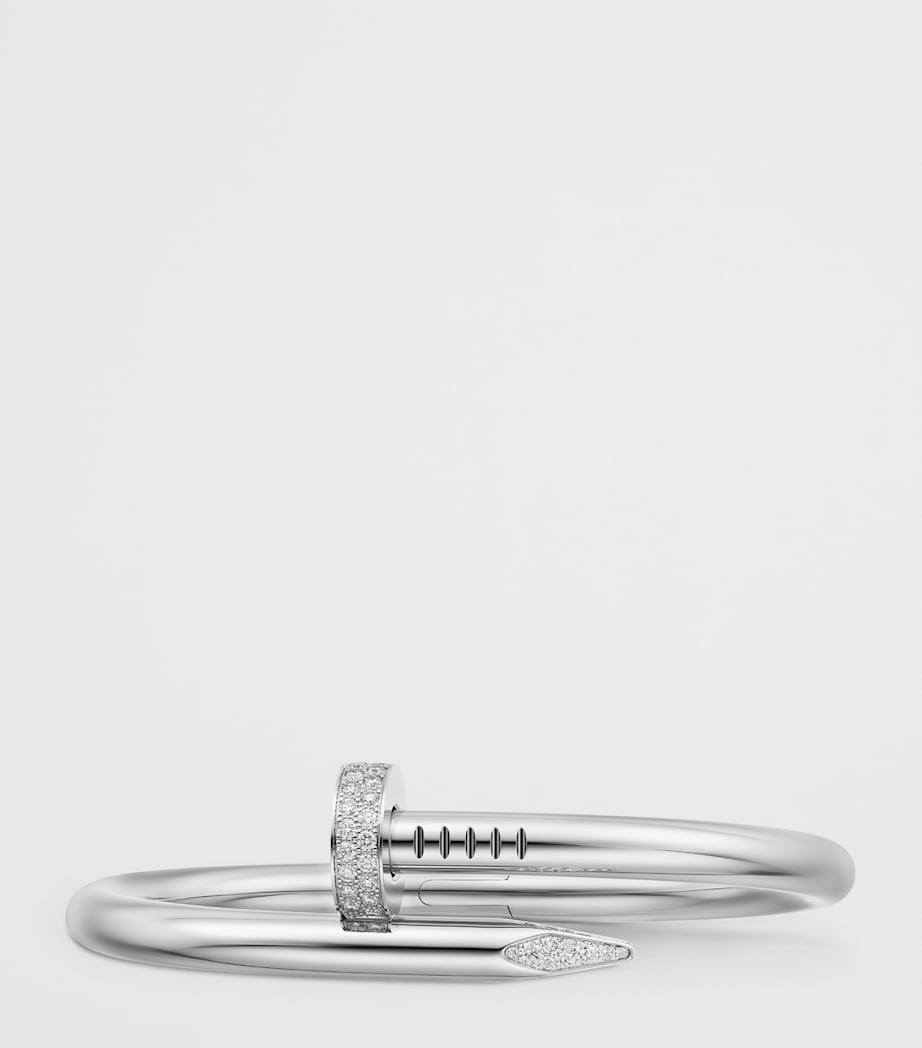 Cartier White Gold and Diamond Juste un Clou Bracelet White Gold Image 6