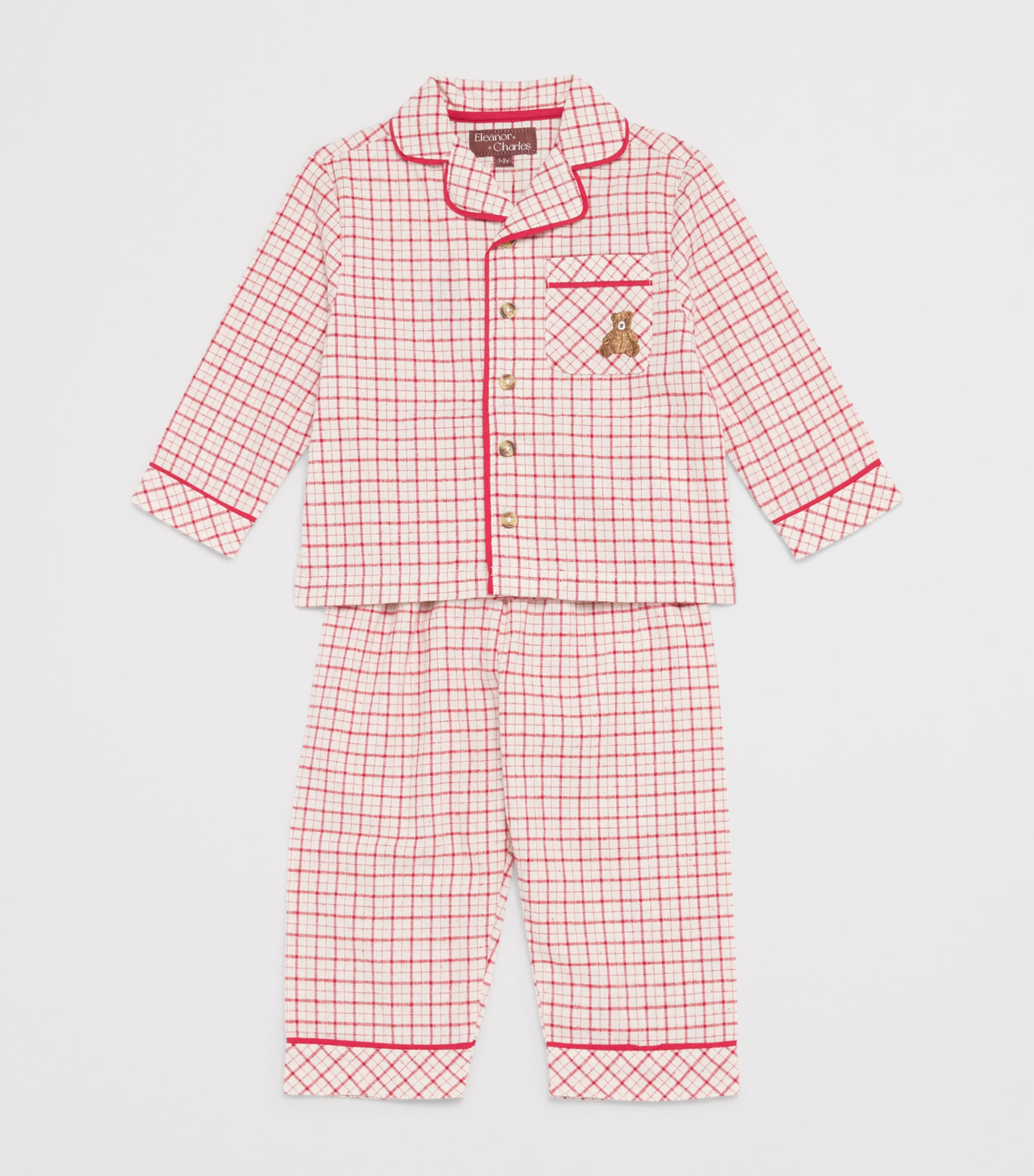 Cotton Teddy Pyjama Set (1-4 Years) Rc Image 3