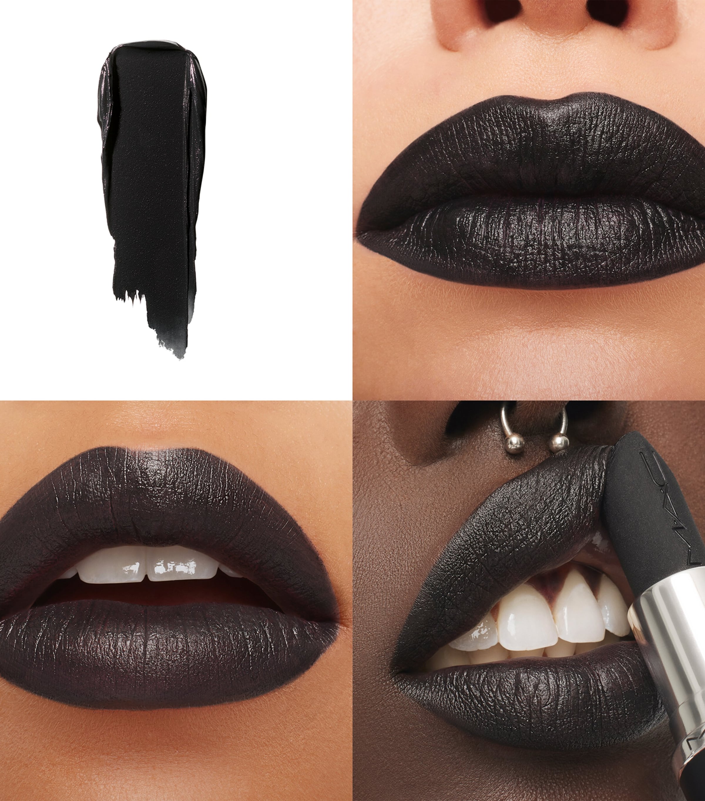 MACximal Silky Matte Lipstick CAVIAR Image 2