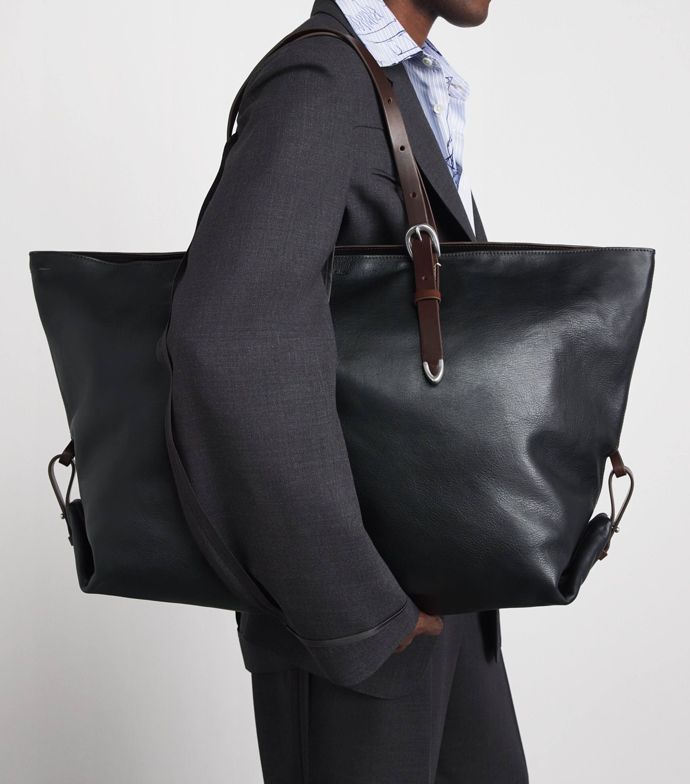Paul Smith Leather Duffle Bag Image 2
