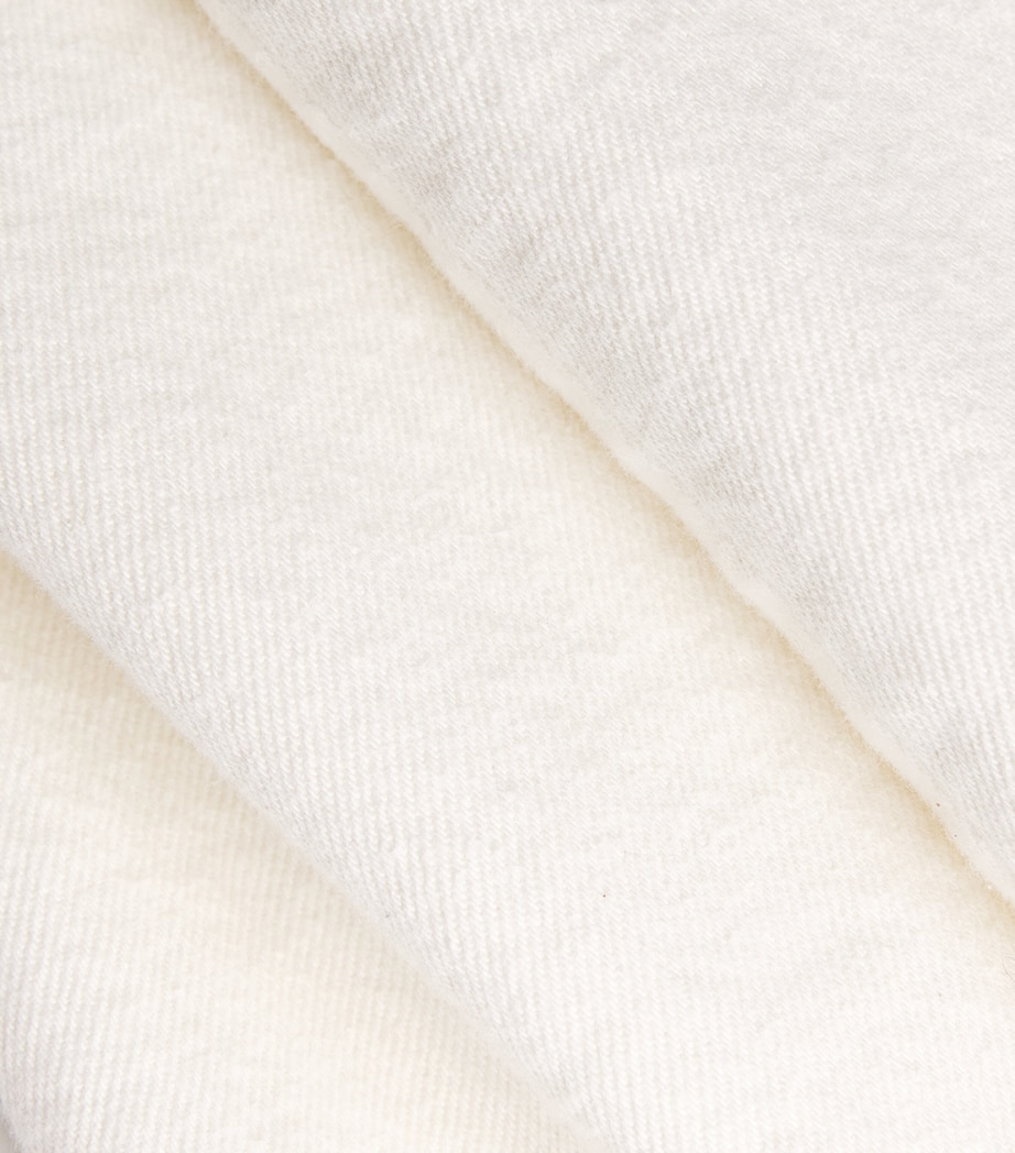 Re-Done Womens '70s High-Rise Bootcut Jeans Crema Image 6