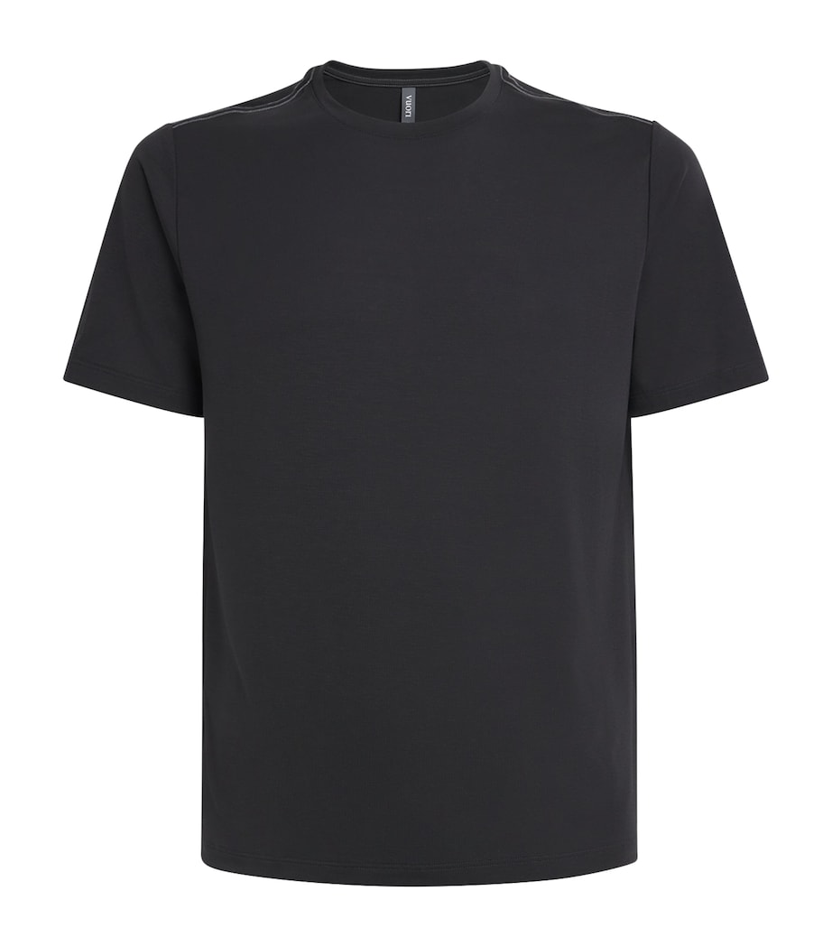 VUORI Mens Current Tech T-Shirt Black Blk Image 1