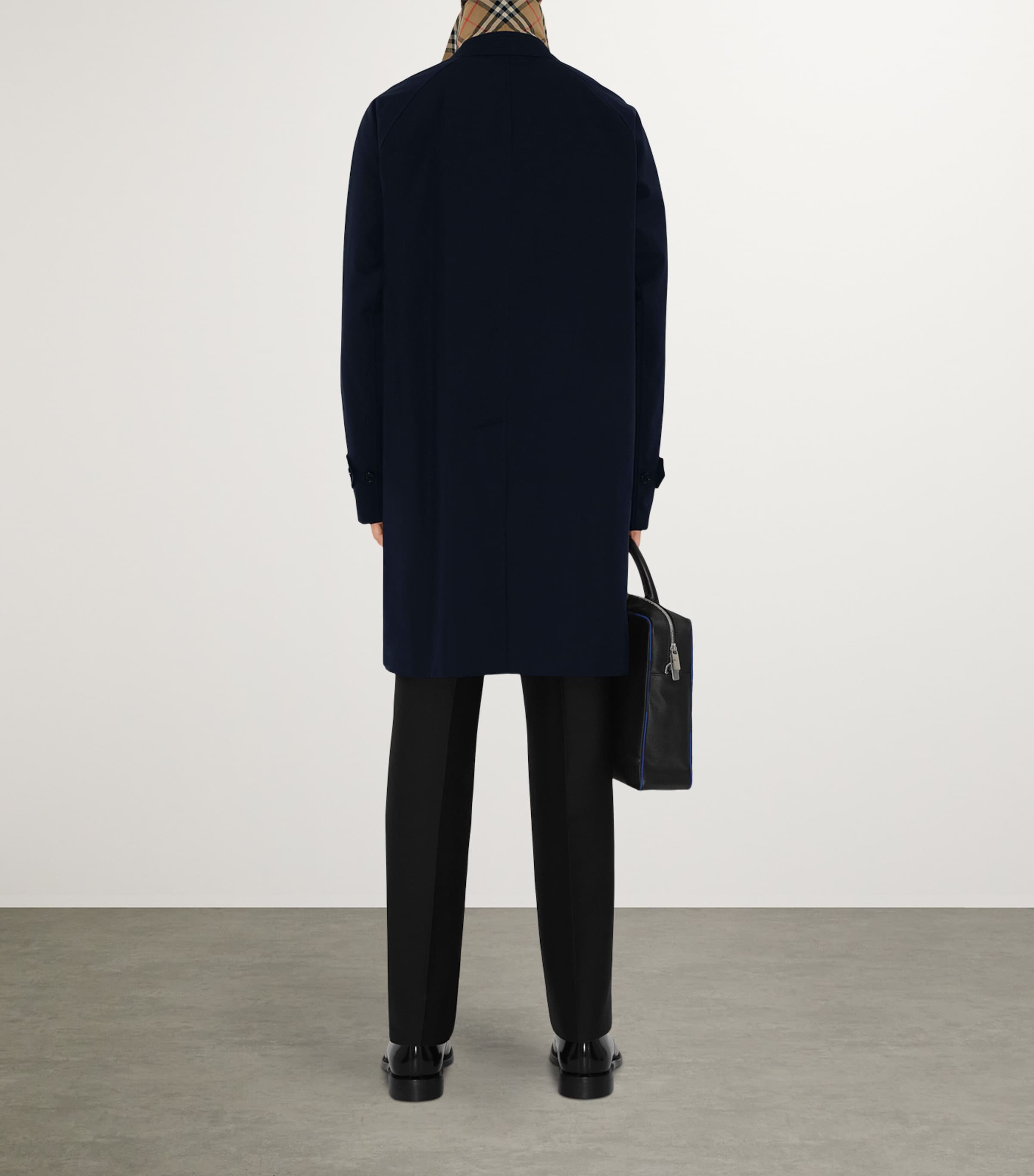 Mid-Length Camden Heritage Car Coat COAL BLUE Image 3