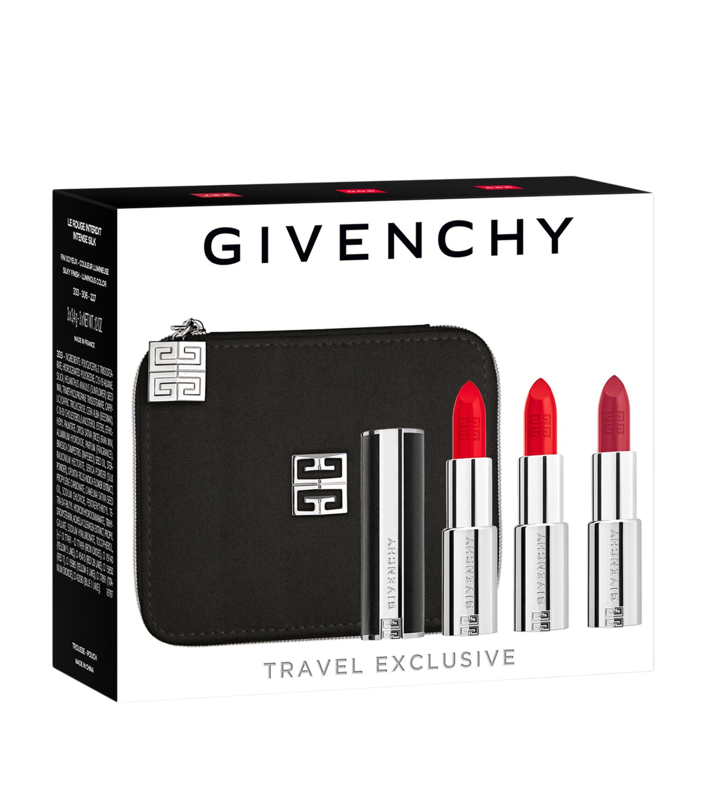 Givenchy Le Rouge Interdit Intense Silk Lipstick Travel Collection