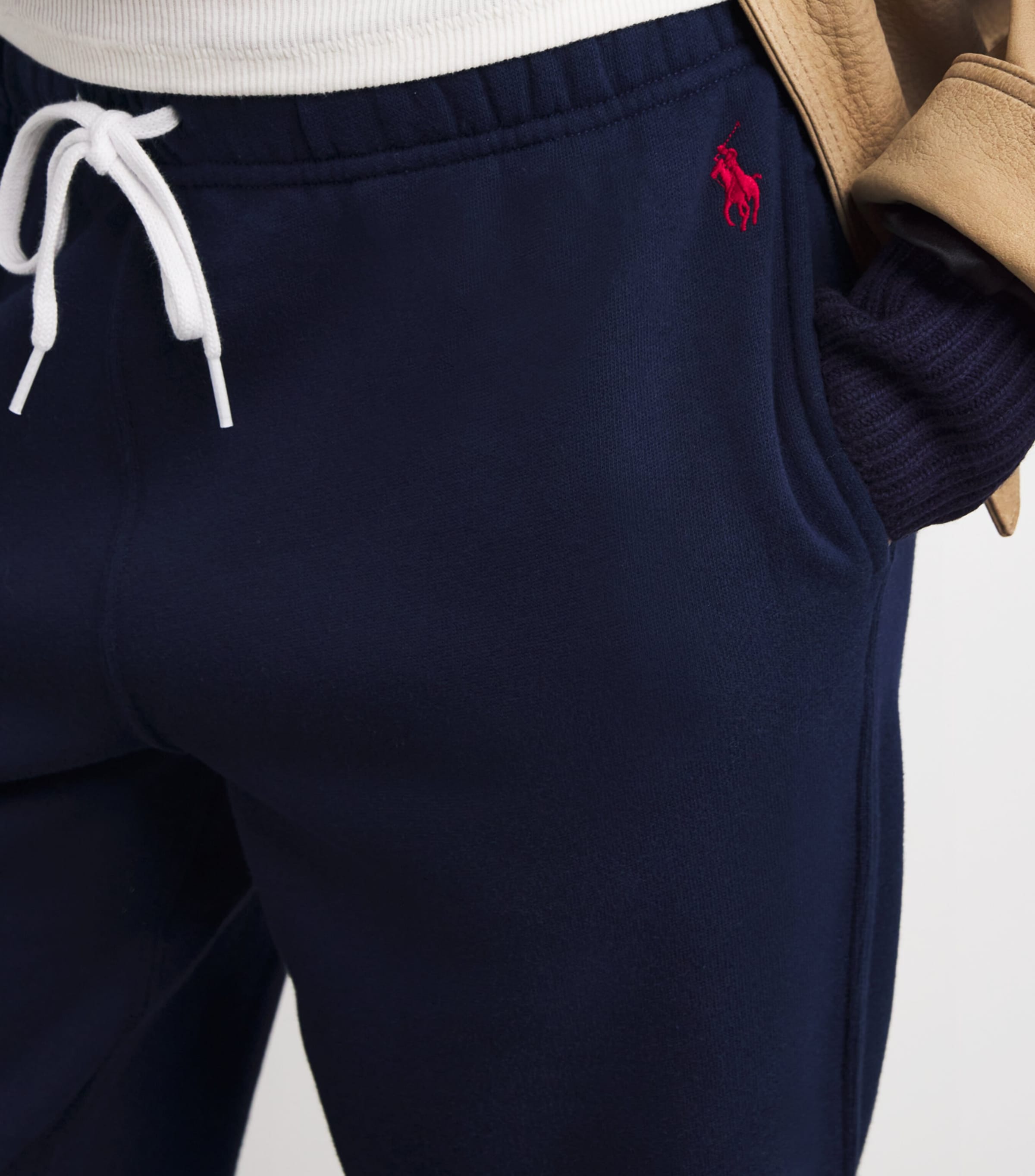 Polo Pony Straight Sweatpants CRUISE NAVY Image 6