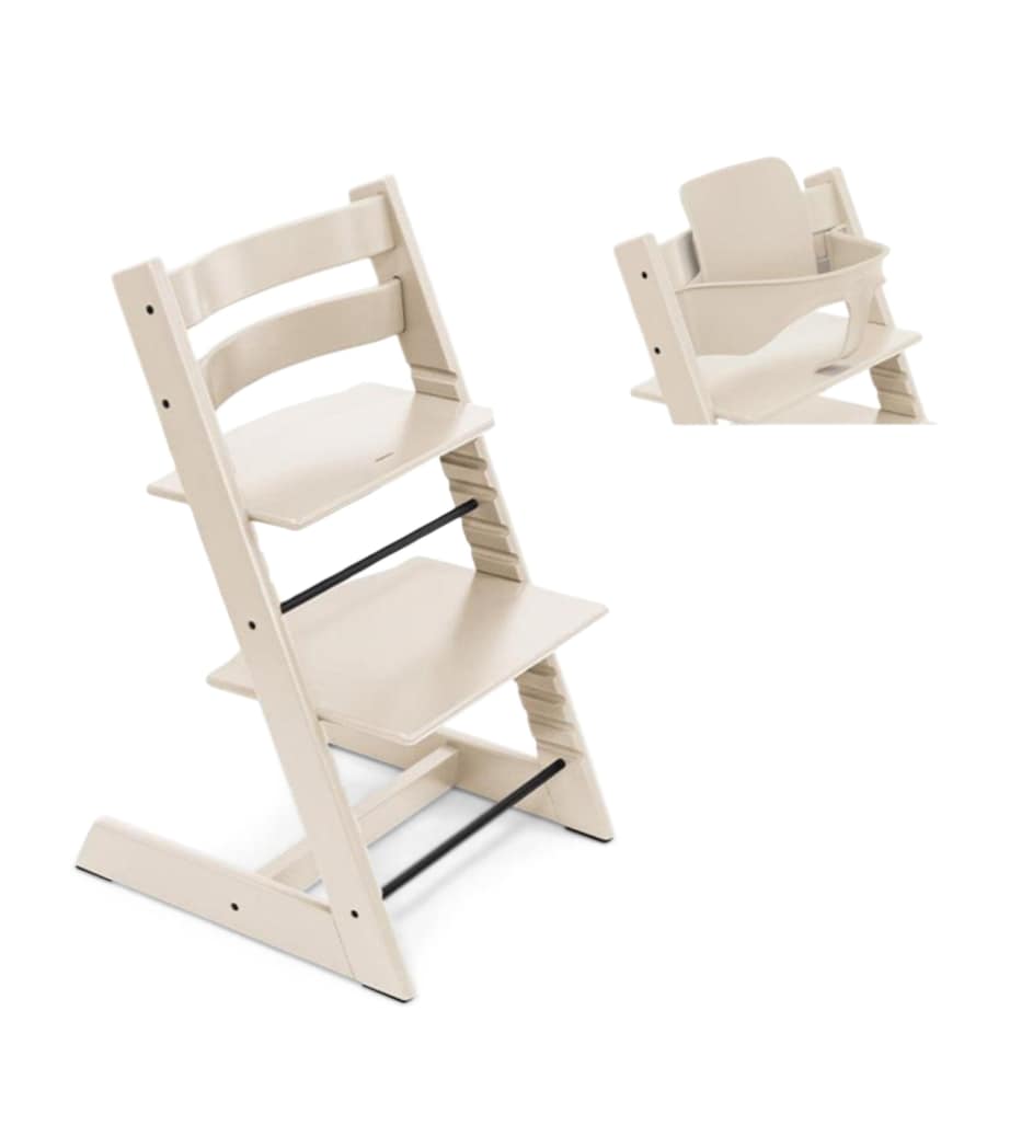 Stokke Tripp Trapp High Chair Vanilla White Image 3