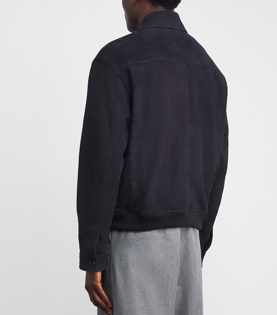 Suede Bomber Jacket DKNV Image 4