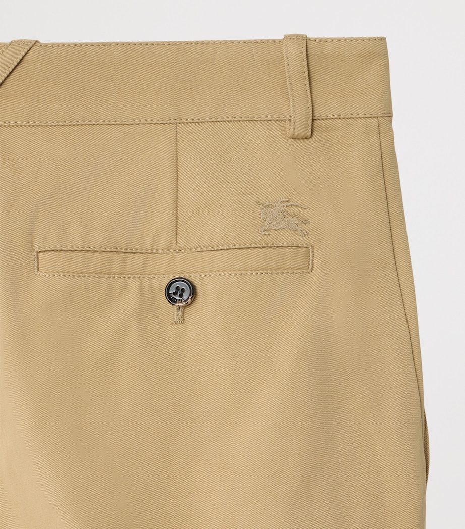 Cotton Twill Slim Chinos FLAX Image 5