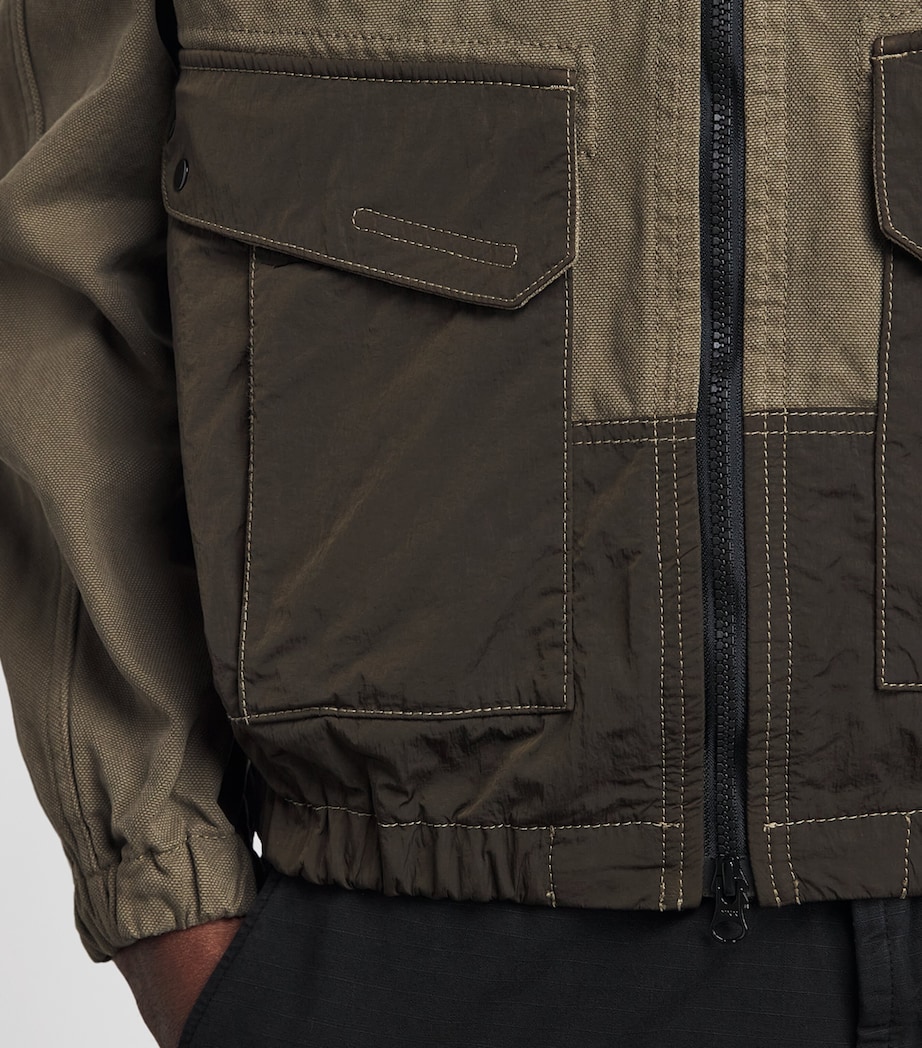 Stone Island Mens Nylon Technical Compass Jacket Image 3