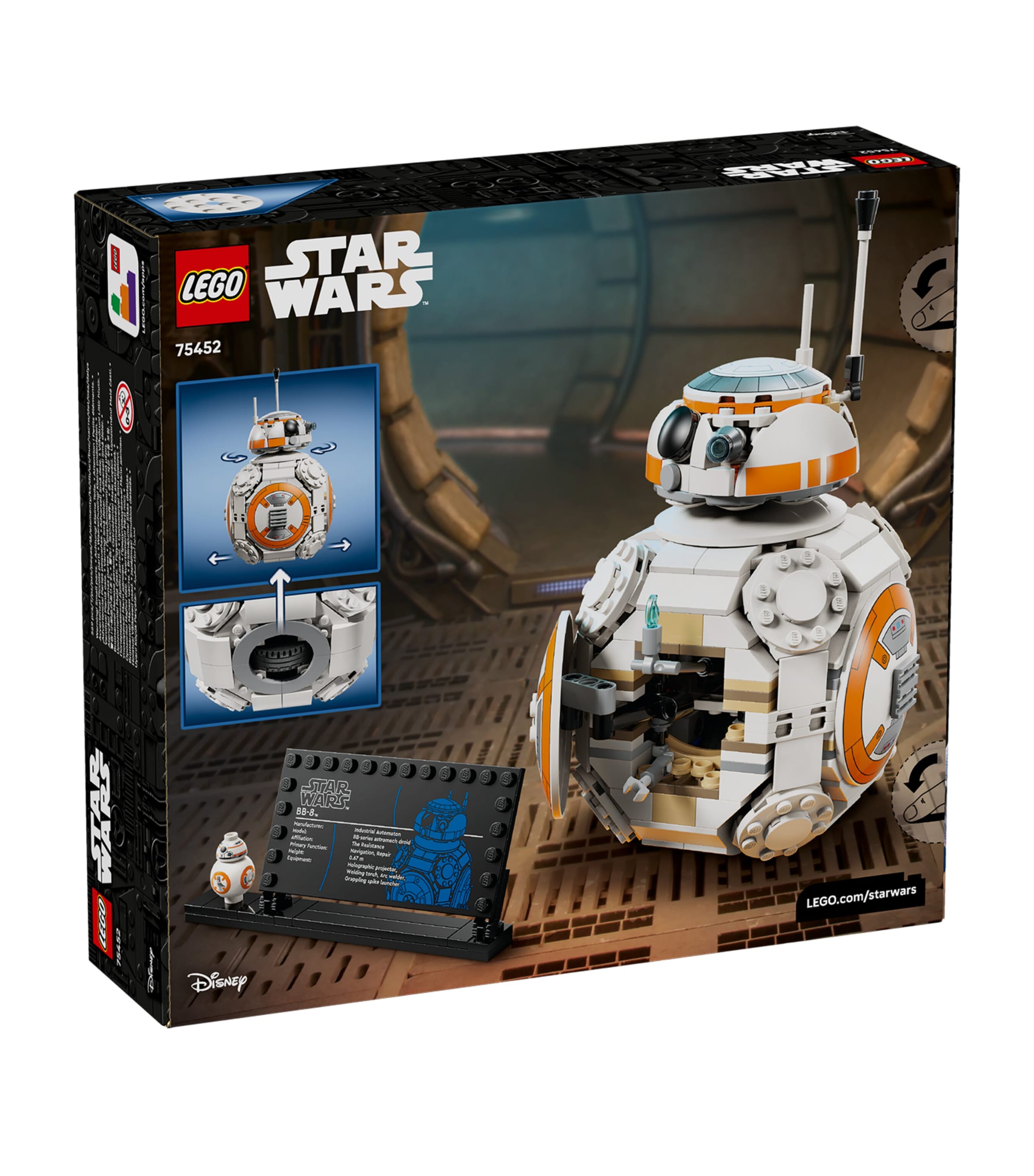 LEGO Star Wars BB-8 Astromech Droid Figure 75452 MULTI Image 2