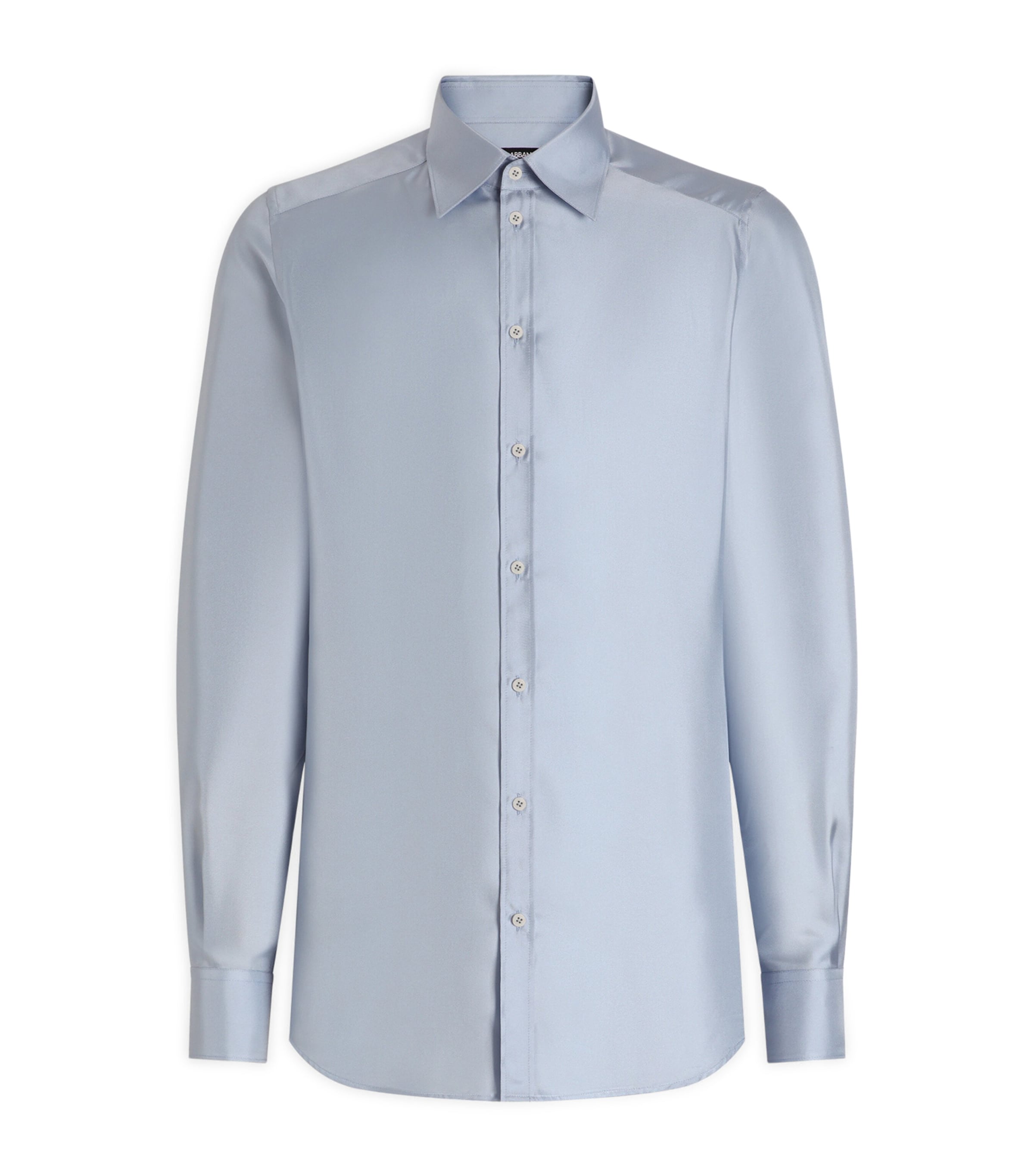 Silk Dress Shirt B1581-SKY BLUE Image 1