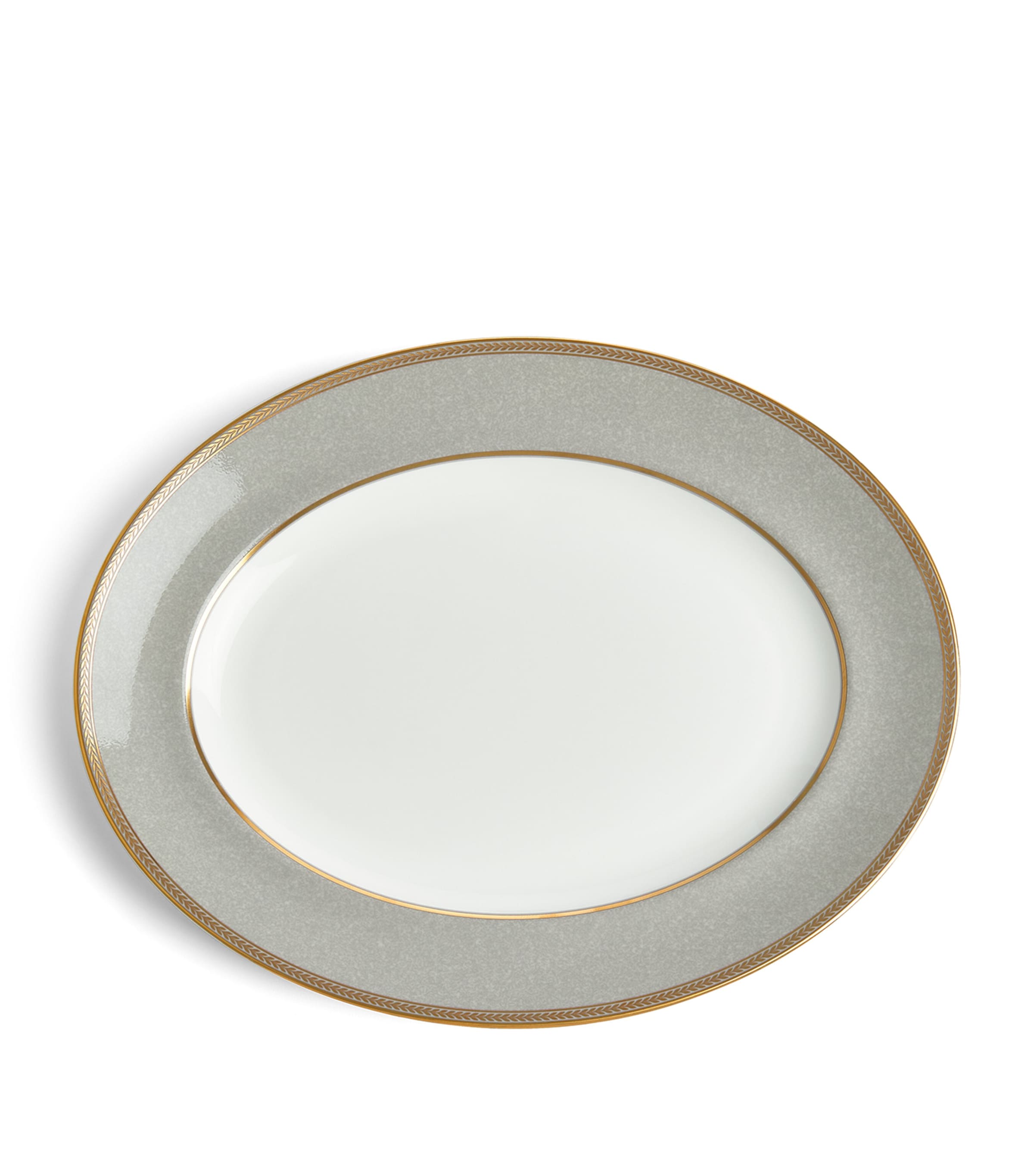 Wedgwood Renaissance Grey Serving Platter (36cm) Grey Image 1