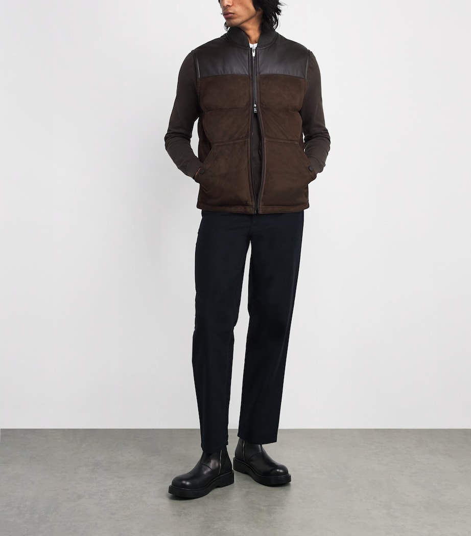 Suede-Nappa Padded Gilet 2100 Image 2