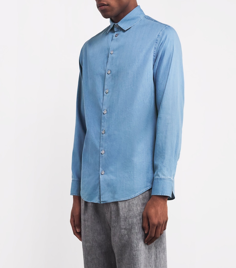 Cotton Long-Sleeve Shirt MB003 Image 3