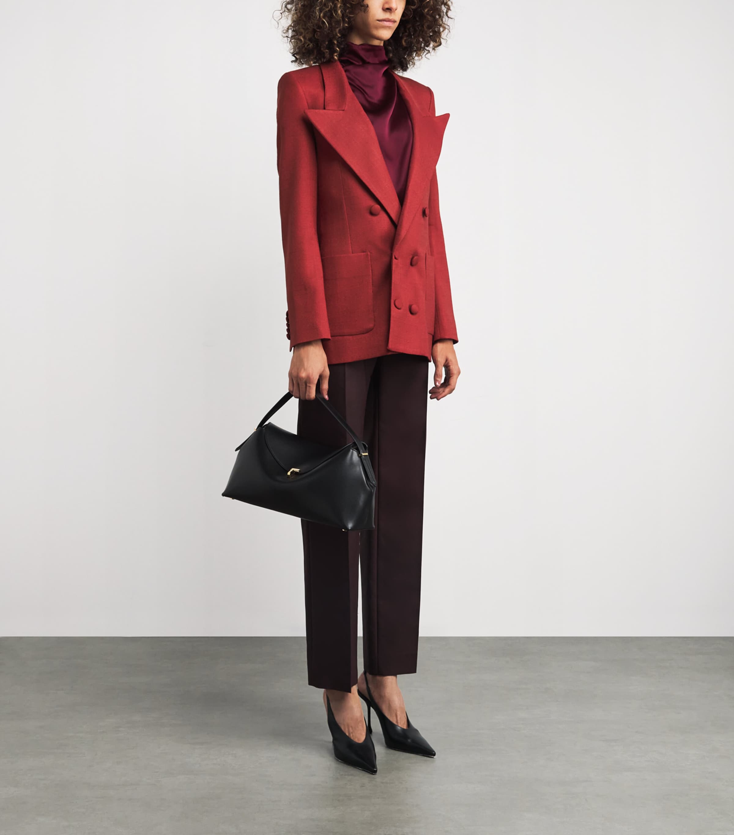 Canvas Riva Double-Breasted Blazer SIENN SIENNA Image 2