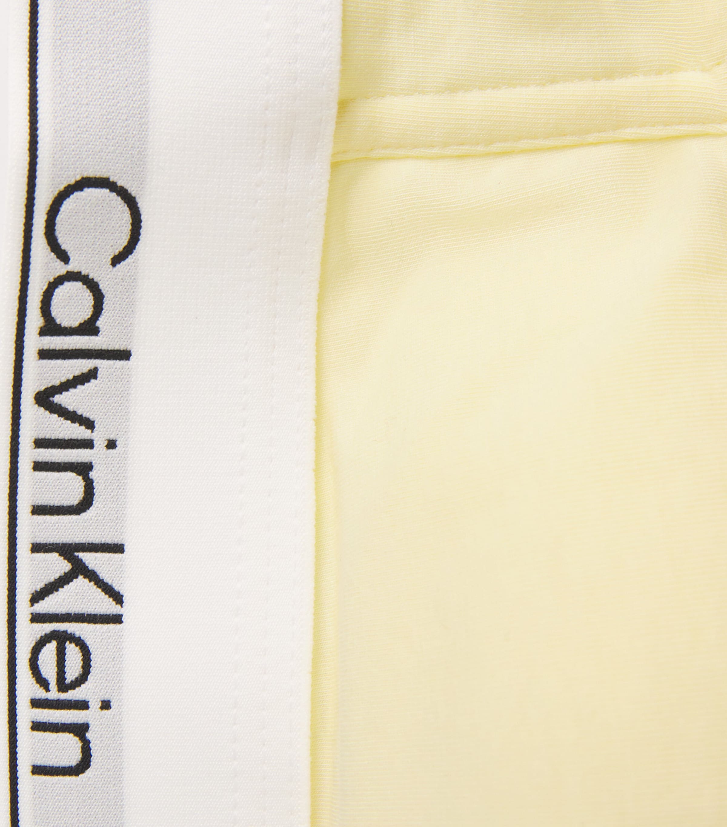 Calvin Klein Womens Cotton-Blend Icon Lined Bralette Zrk/pear Sorbet Image 4