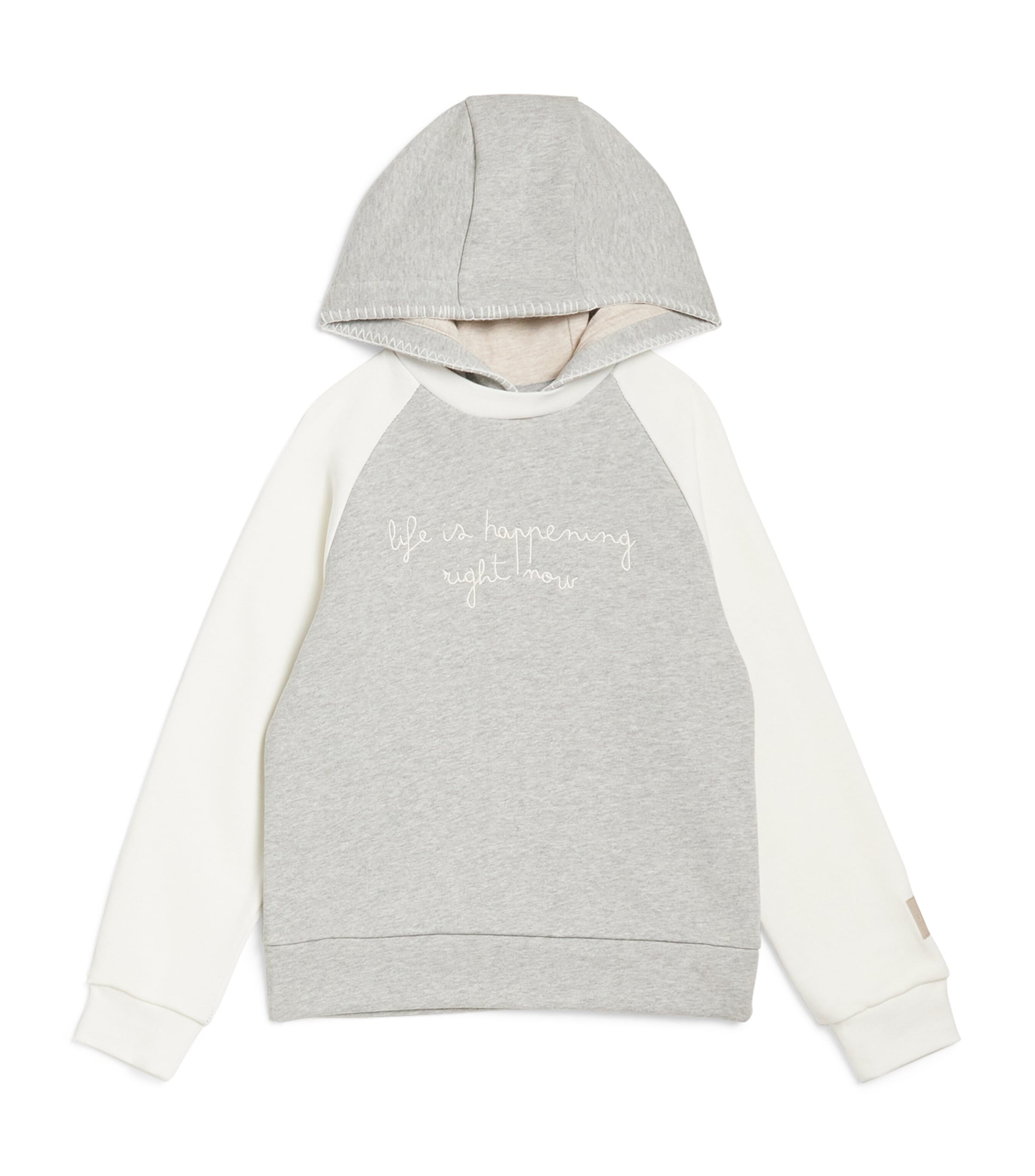 Eleventy Kids Cotton Embroidered Hoodie (2-16 Years) | Boys Clothing | Sweatshirts & Hoodies | Designers | Eleventy