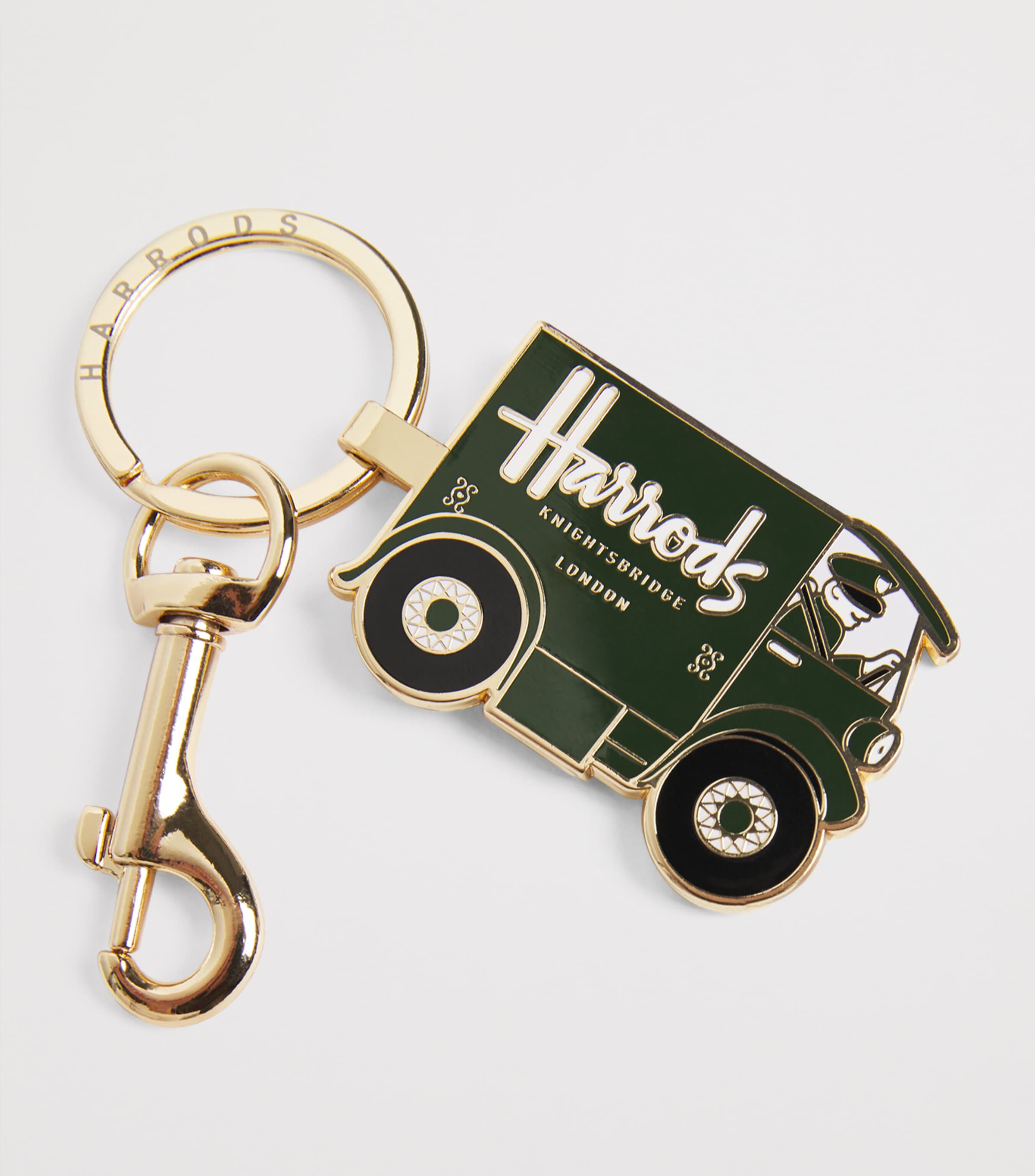 Harrods Van Keyring HARRODS GREEN Image 2