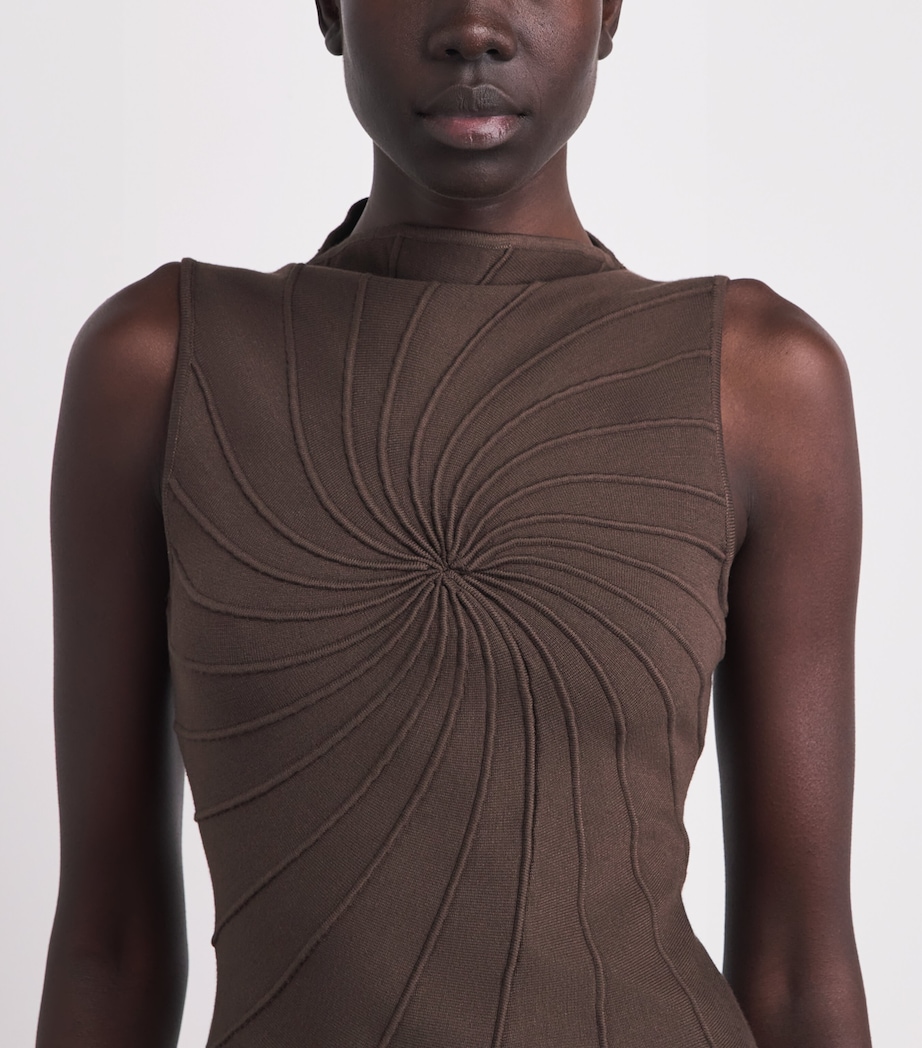 Cult Gaia Womens High-Neck Micha Top Luwak Image 3