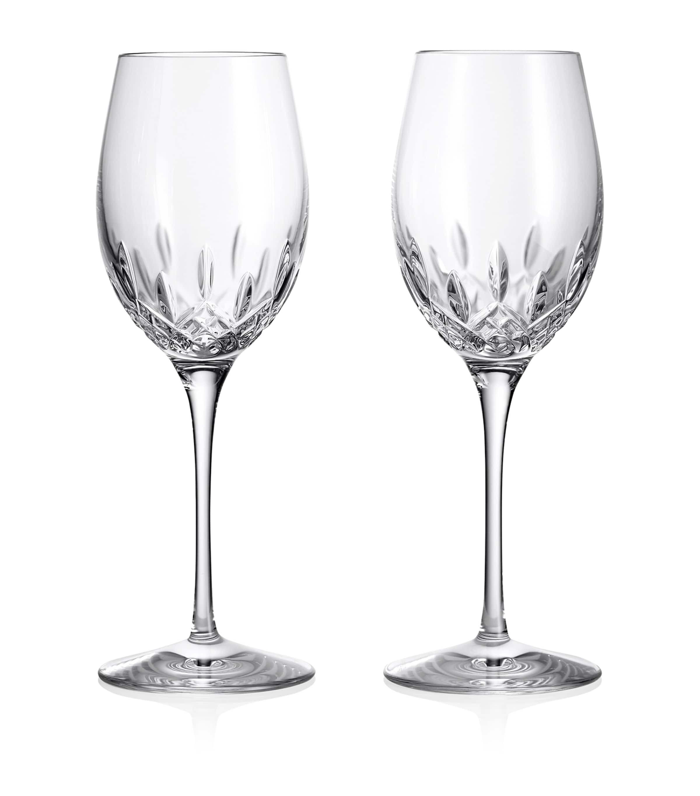 Waterford crystal hot 2 glasses Lismore