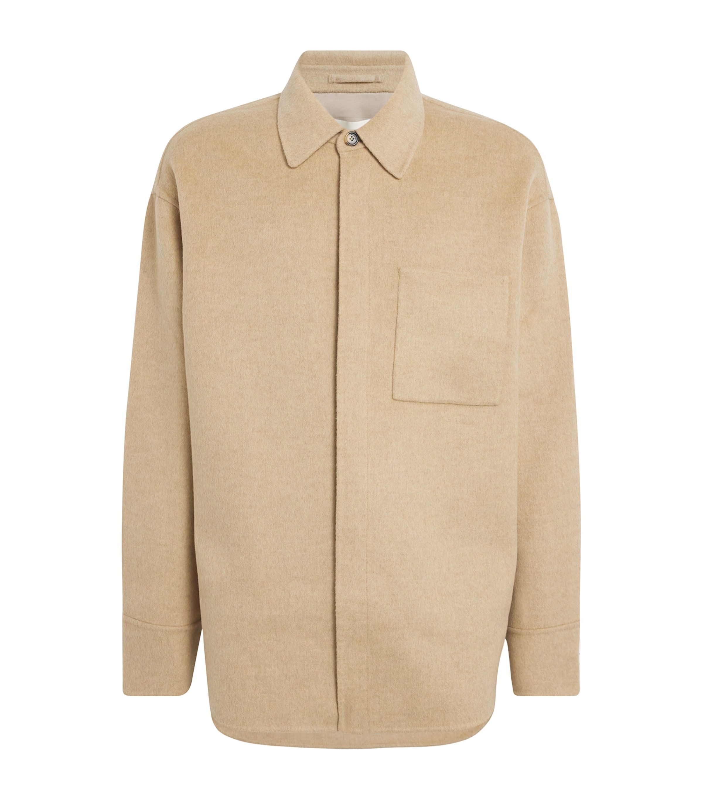 Jw Anderson J. W. Anderson Relaxed Fit Jacket With Classic Collar In Neutral
