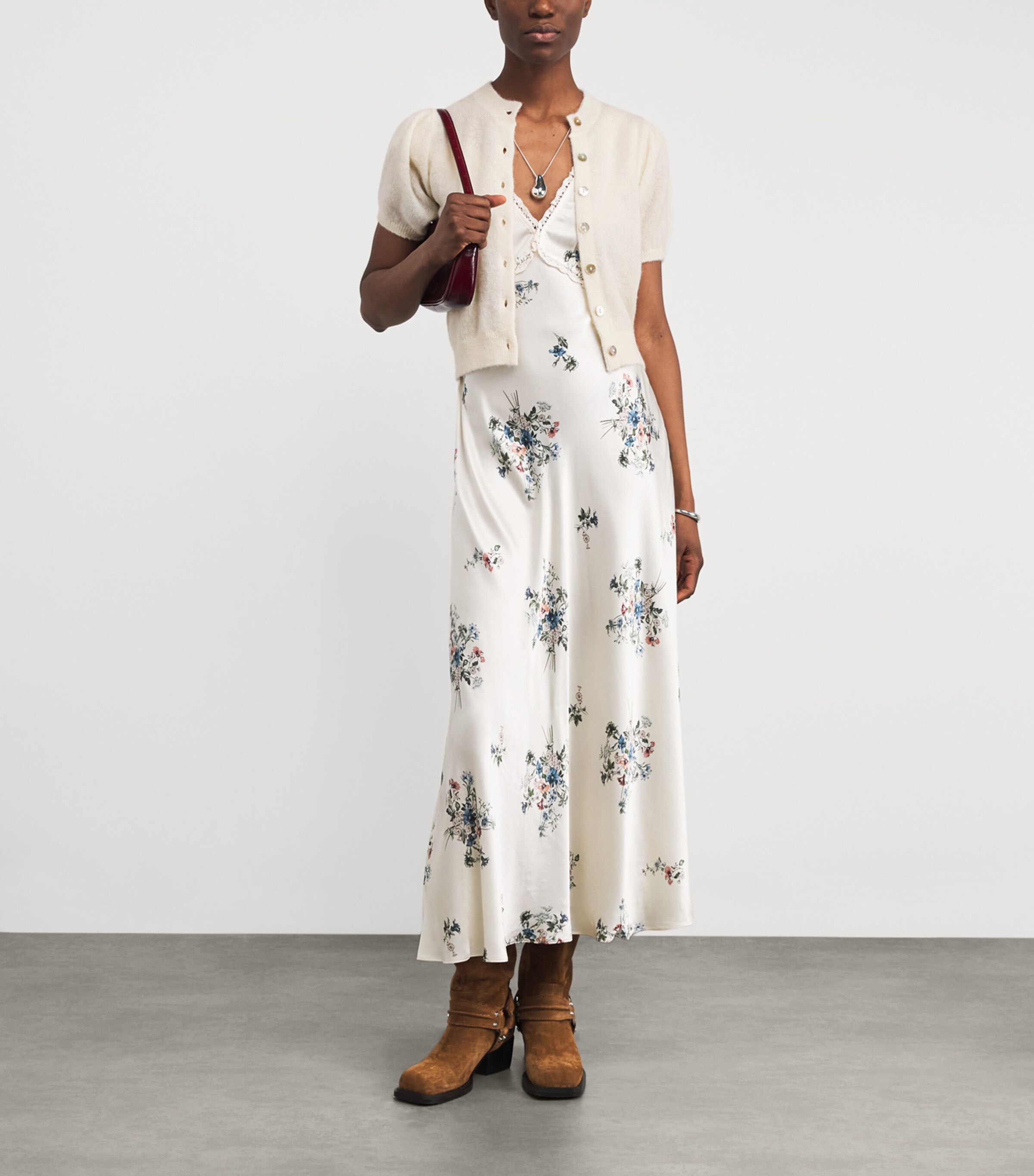 Alpaca-Blend Anisa Cardigan IVORY Image 2