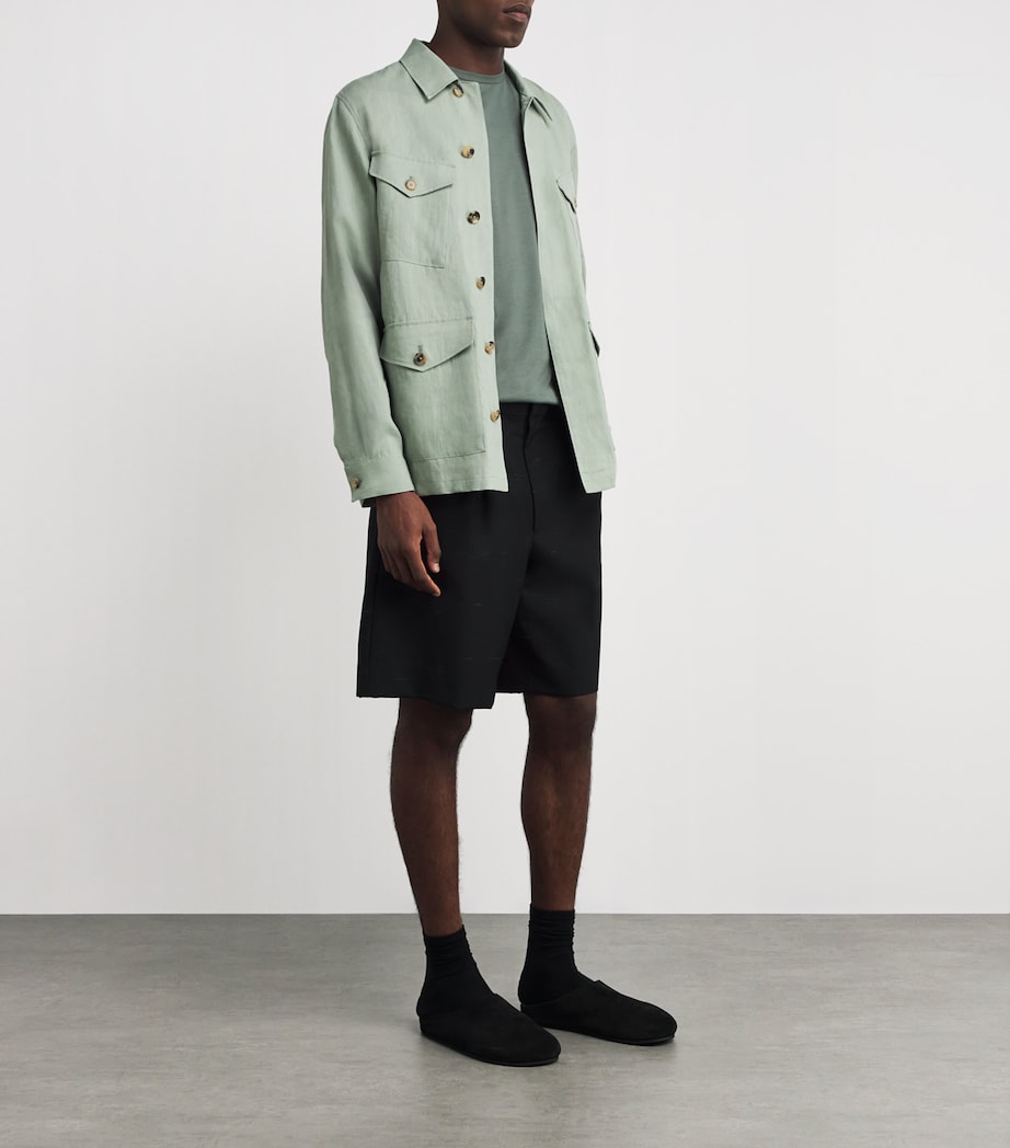 Supima Cotton T-Shirt GNIJ-DUSK GREEN Image 2