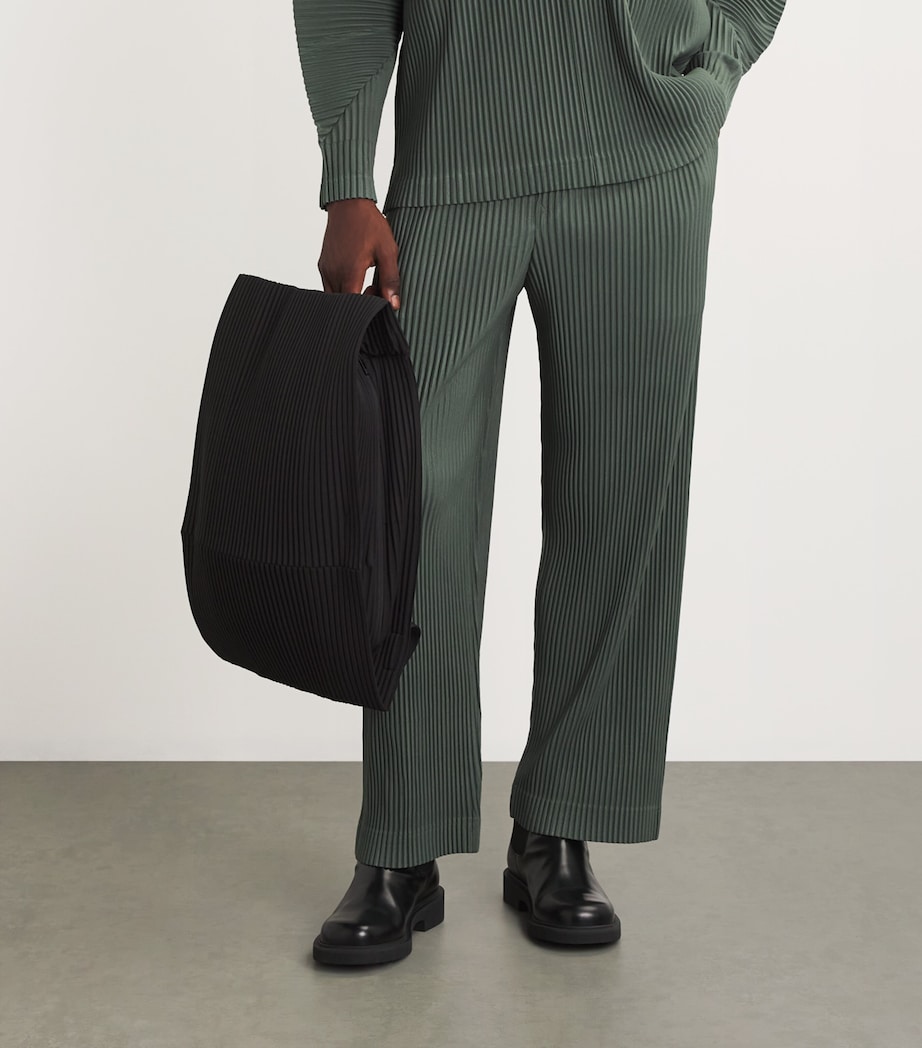 Homme Plissé Issey Miyake Pleated Backpack Black Image 2