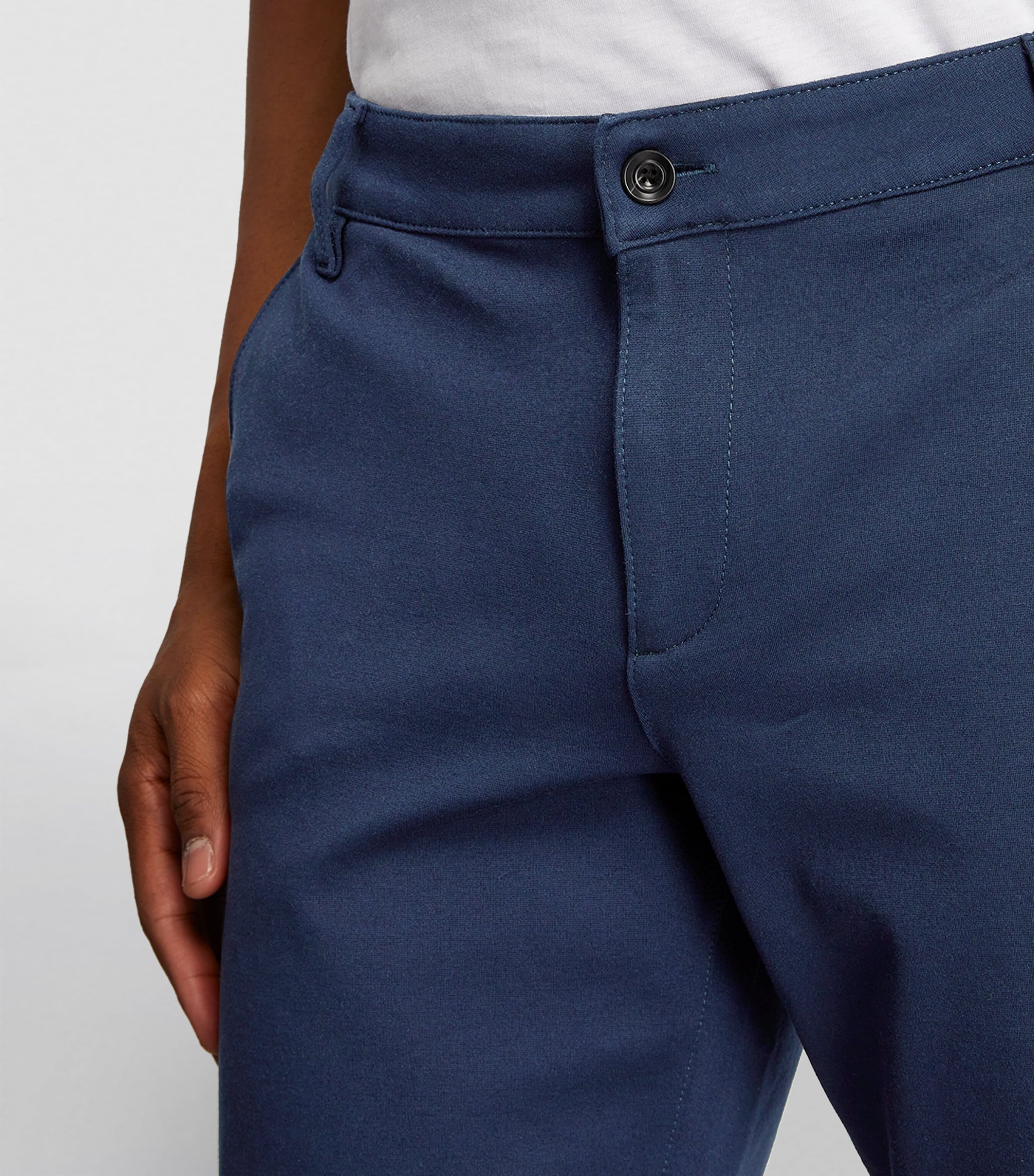 Travel Chino Shorts BLUE Image 6