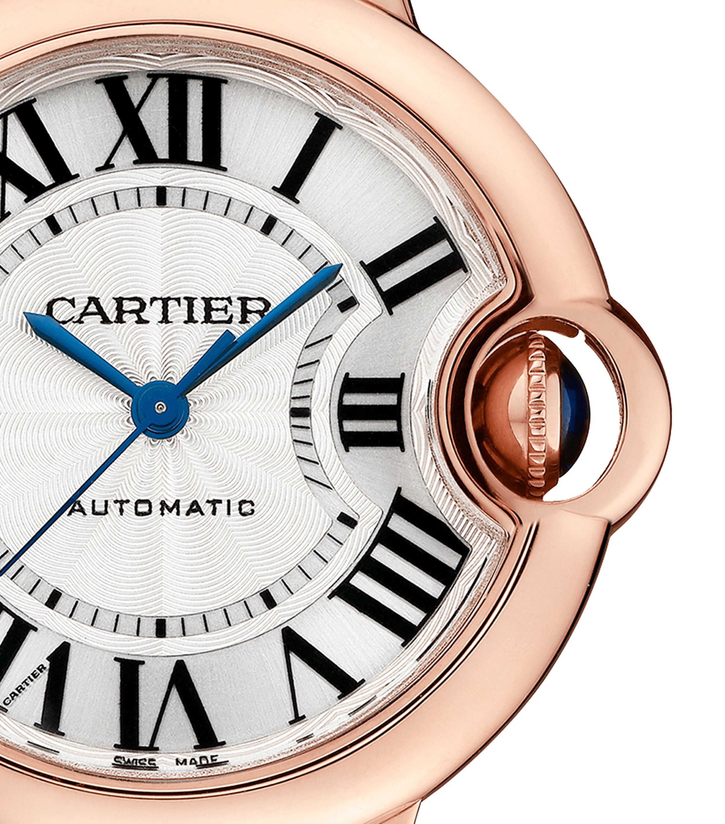 Cartier Rose Gold Ballon Bleu de Cartier Watch 33mm Grey Image 8