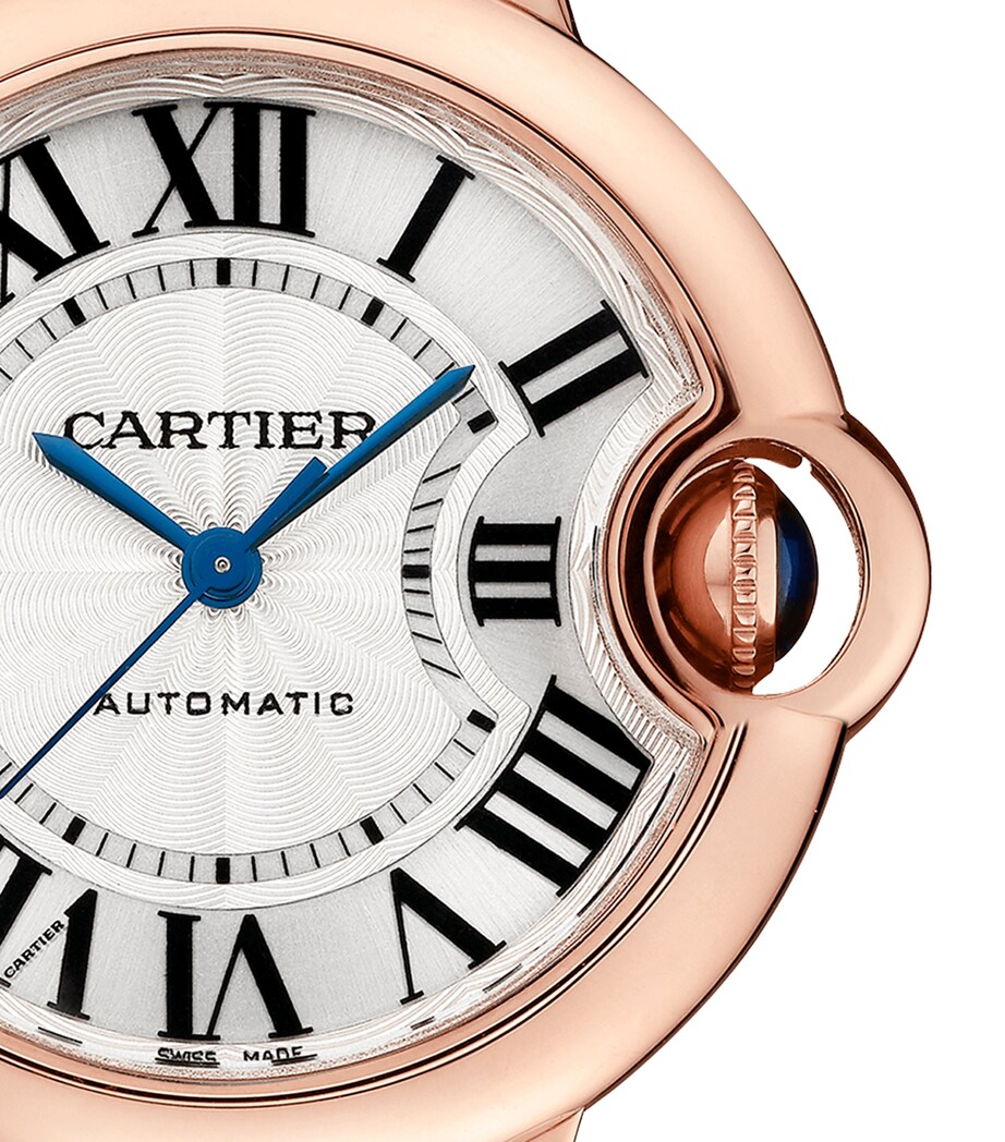 Cartier Rose Gold Ballon Bleu de Cartier Watch 33mm Grey Image 8