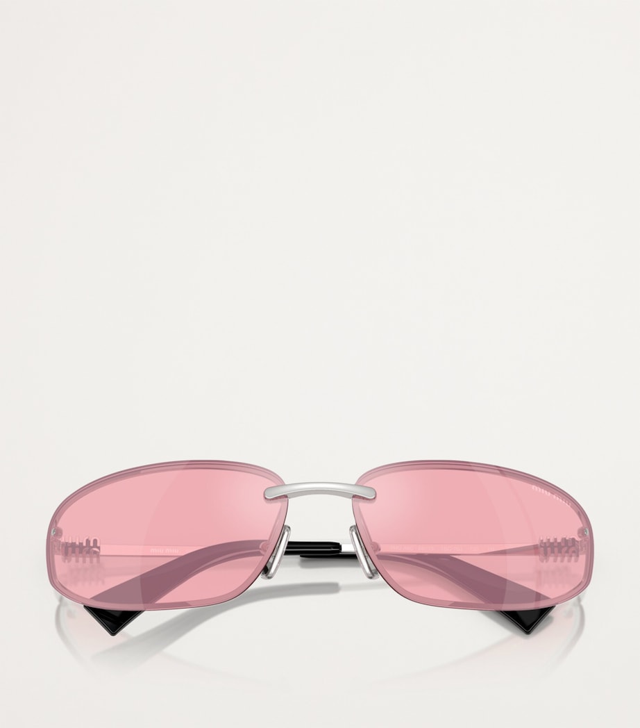 Metal MUA50S Frameless Sunglasses 1BC70J Image 5