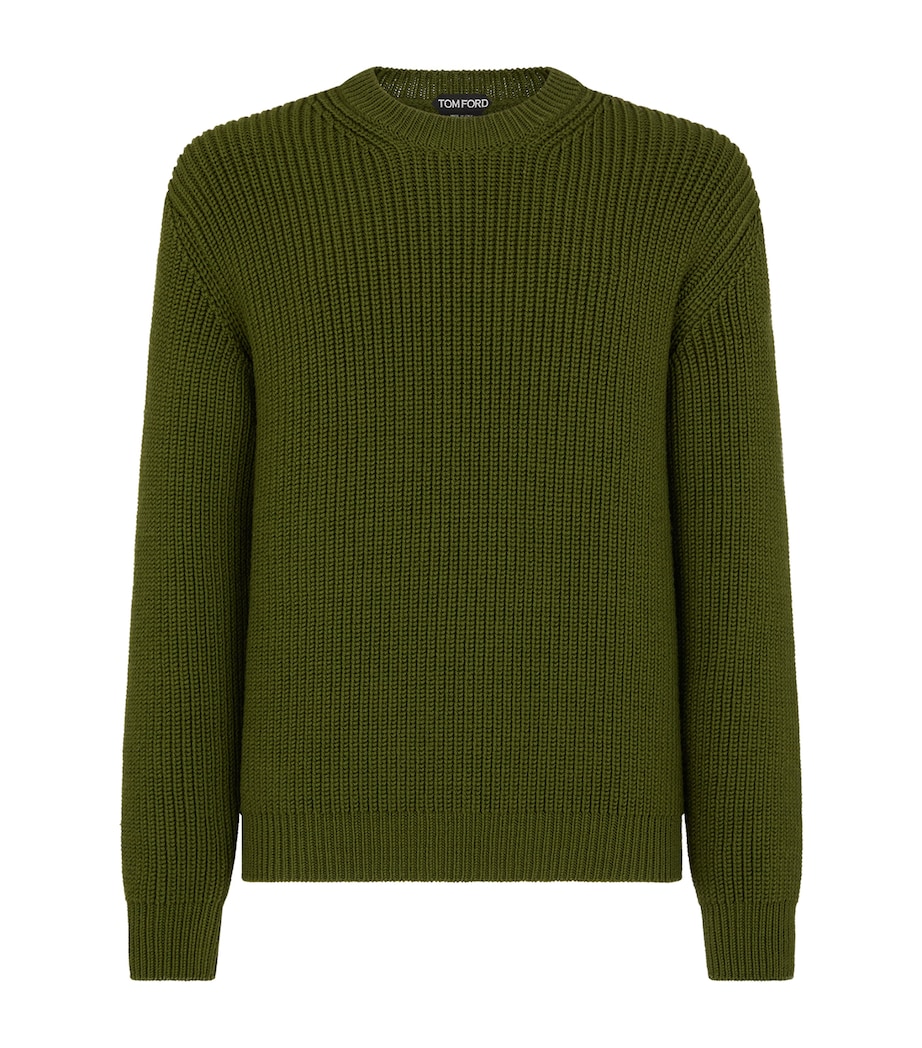 Wool Crew-Neck Sweater GBA Image 1