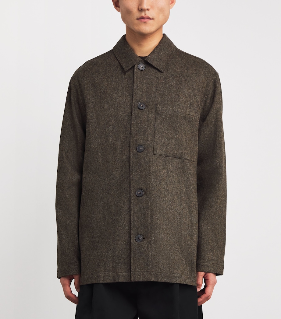 Wool-Cashmere Overshirt A2259 FALAISE Image 3