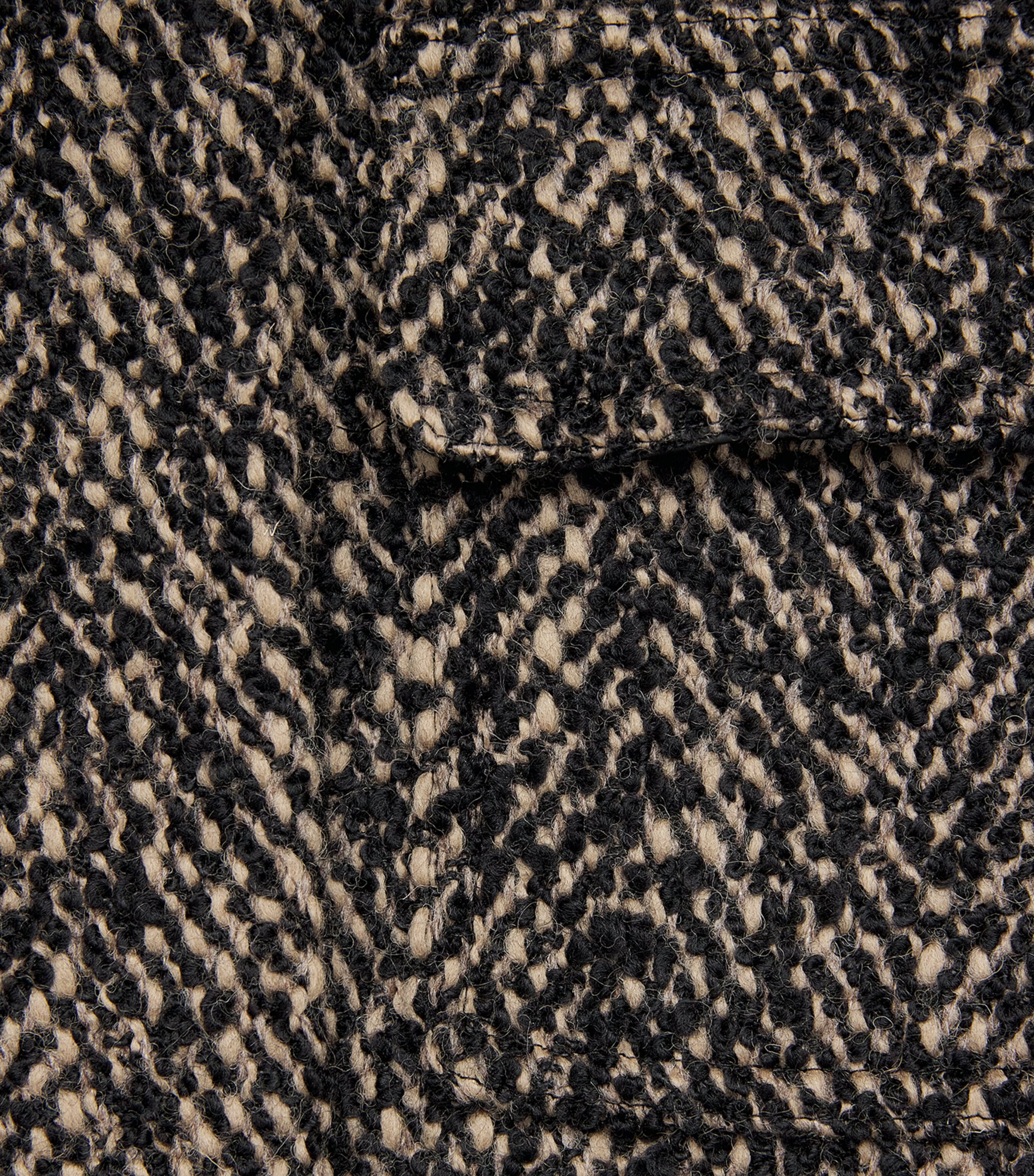 Virgin Wool-Blend Coat BROWN Image 5