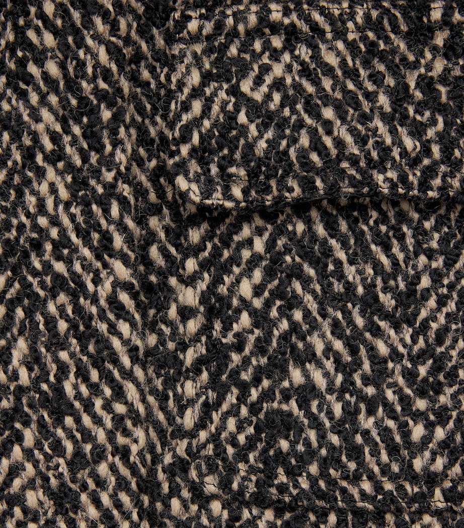 Virgin Wool-Blend Coat BROWN Image 5