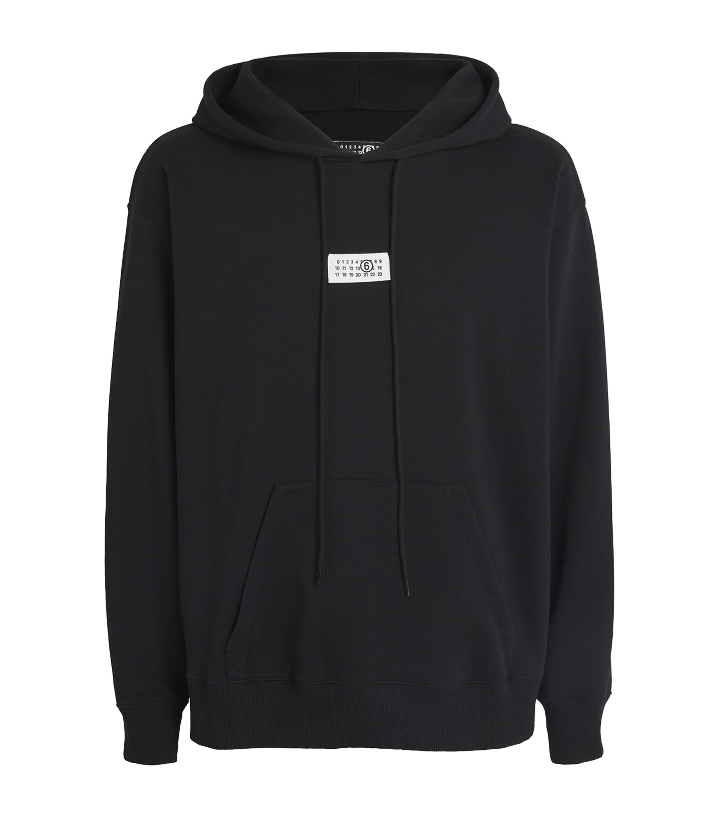 MM6 MAISON MARGIELA NUMERIC TAB HOODIE 