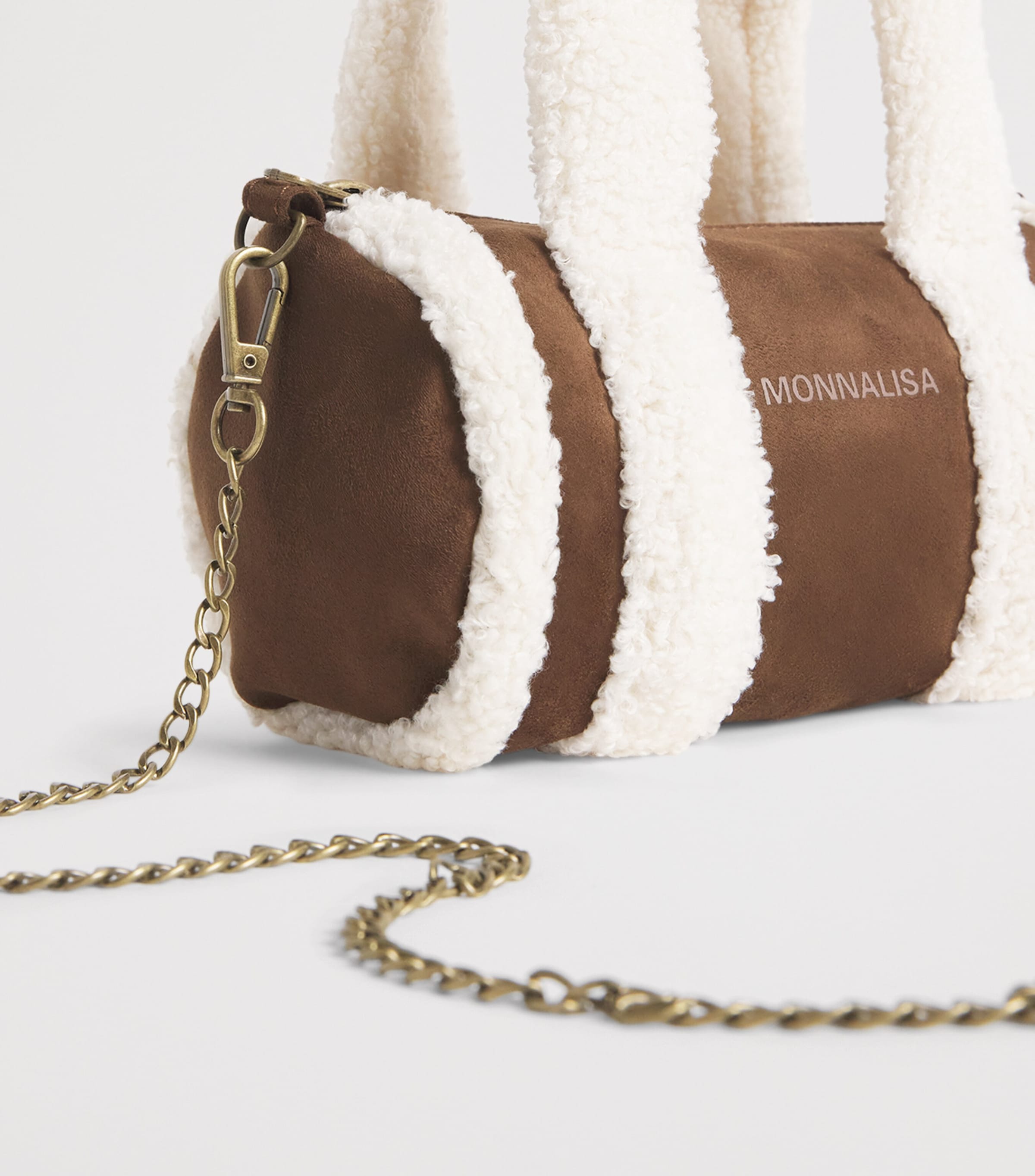 Monnalisa Teddy Shoulder Bag Marronescuro Image 3