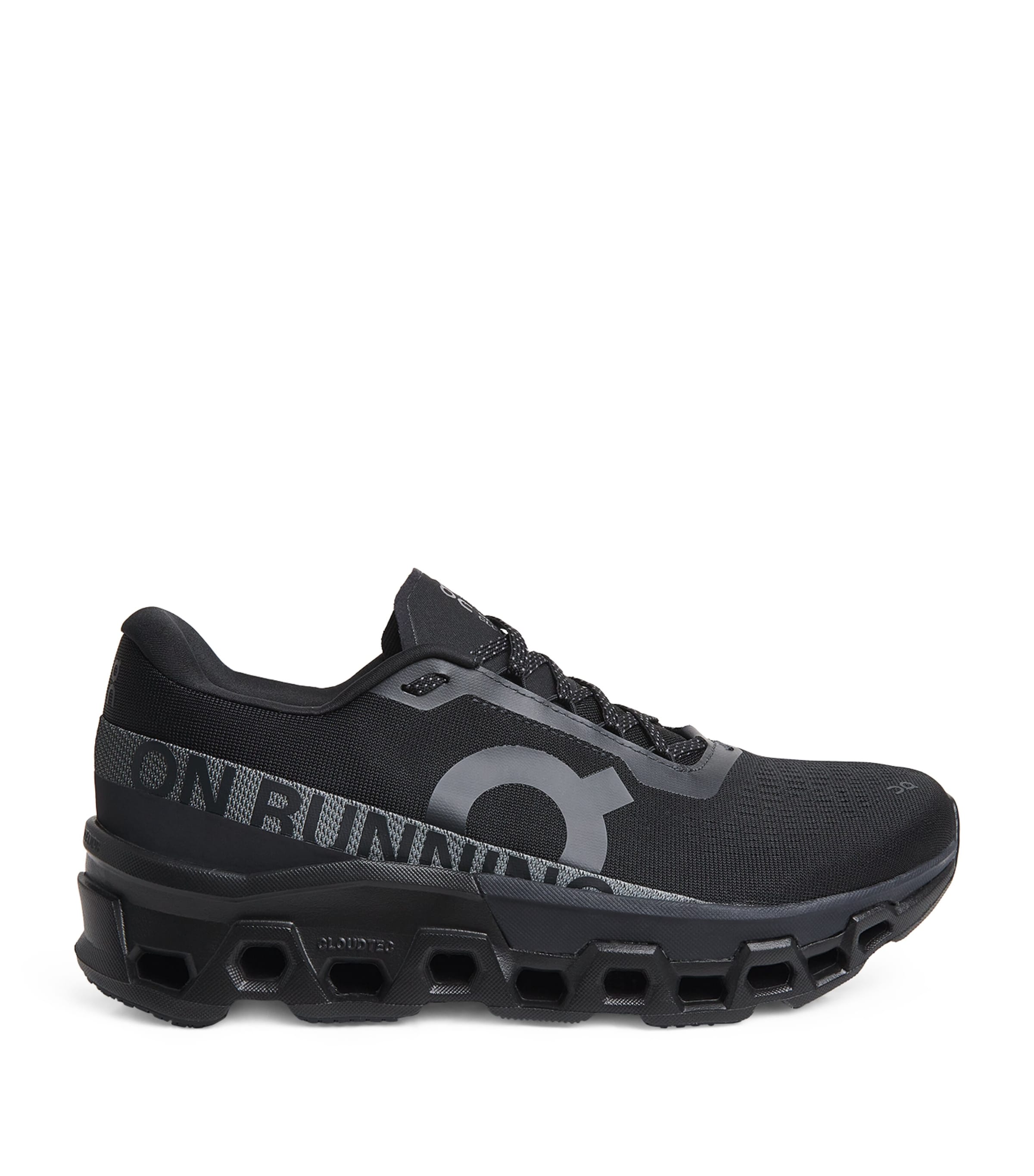 On Mens Cloudmonster 2 Trainers Black | Black Image 1