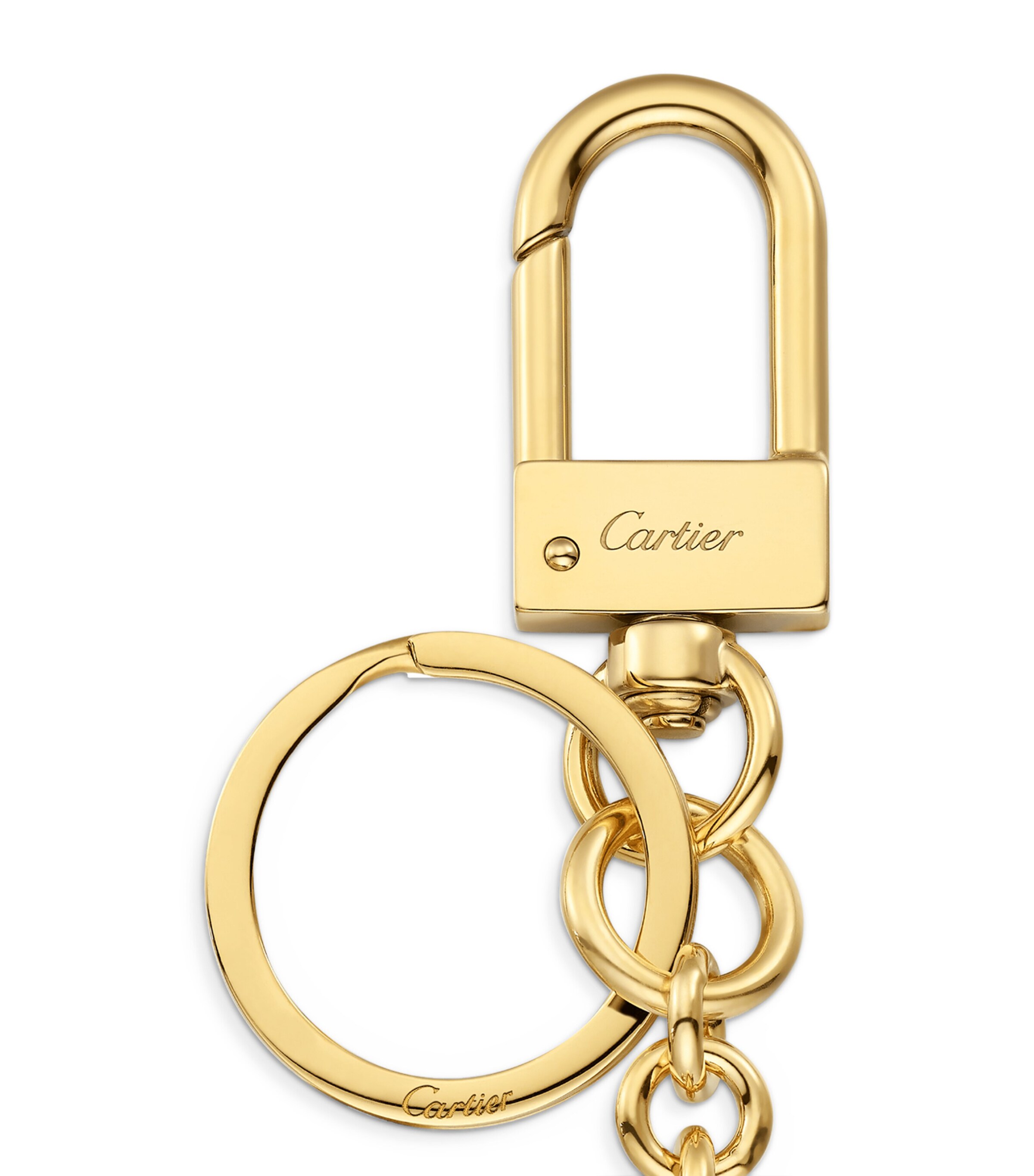 Cartier Diabolo de Cartier Keyring with Wax Seal | Harrods UK