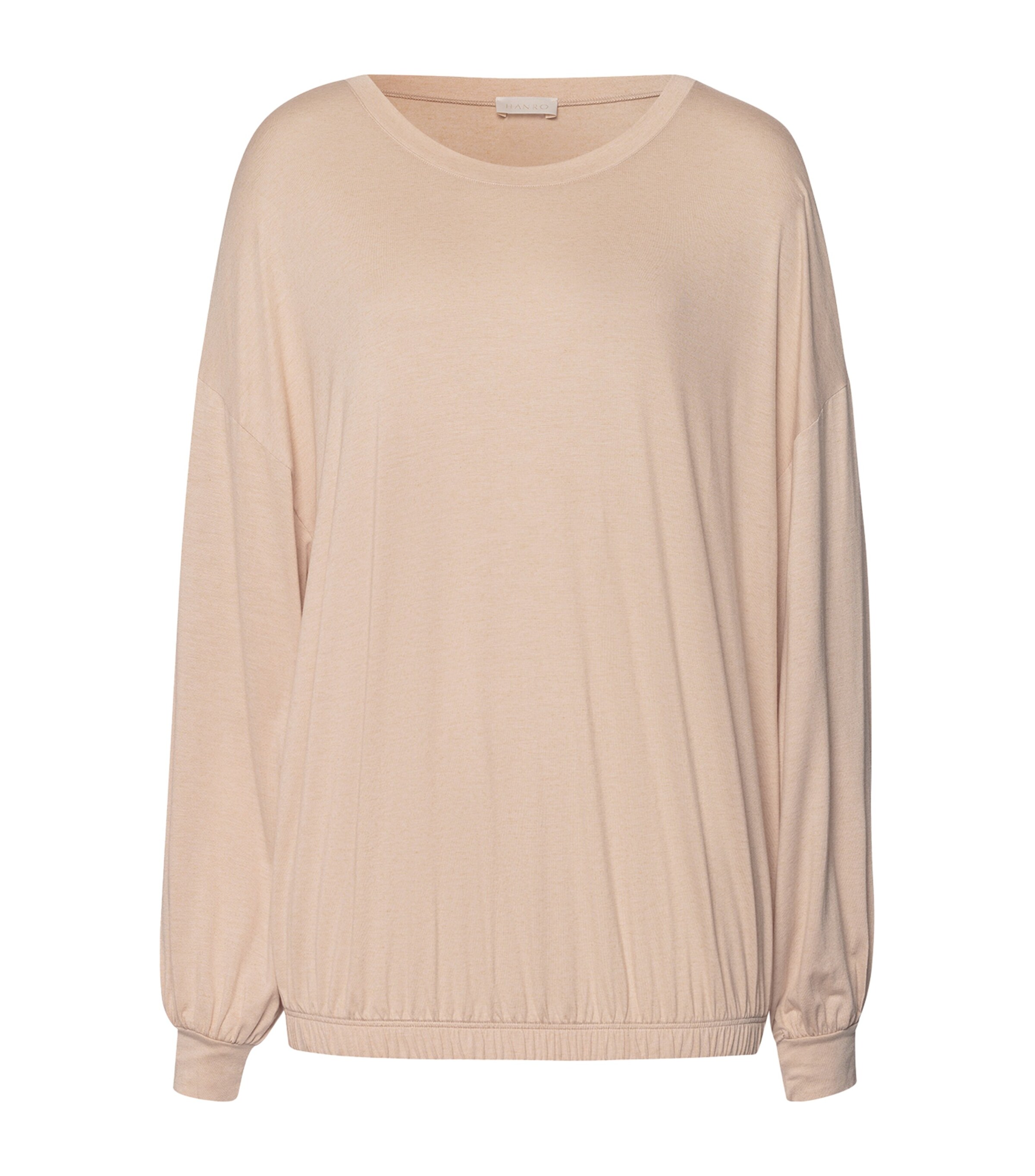 Hanro Long-Sleeve Natural Wear Top | Women Clothing | Loungewear | Lounge Bottoms | Women New In | Womens Clothing | Designers | Hanro | Nightwear
