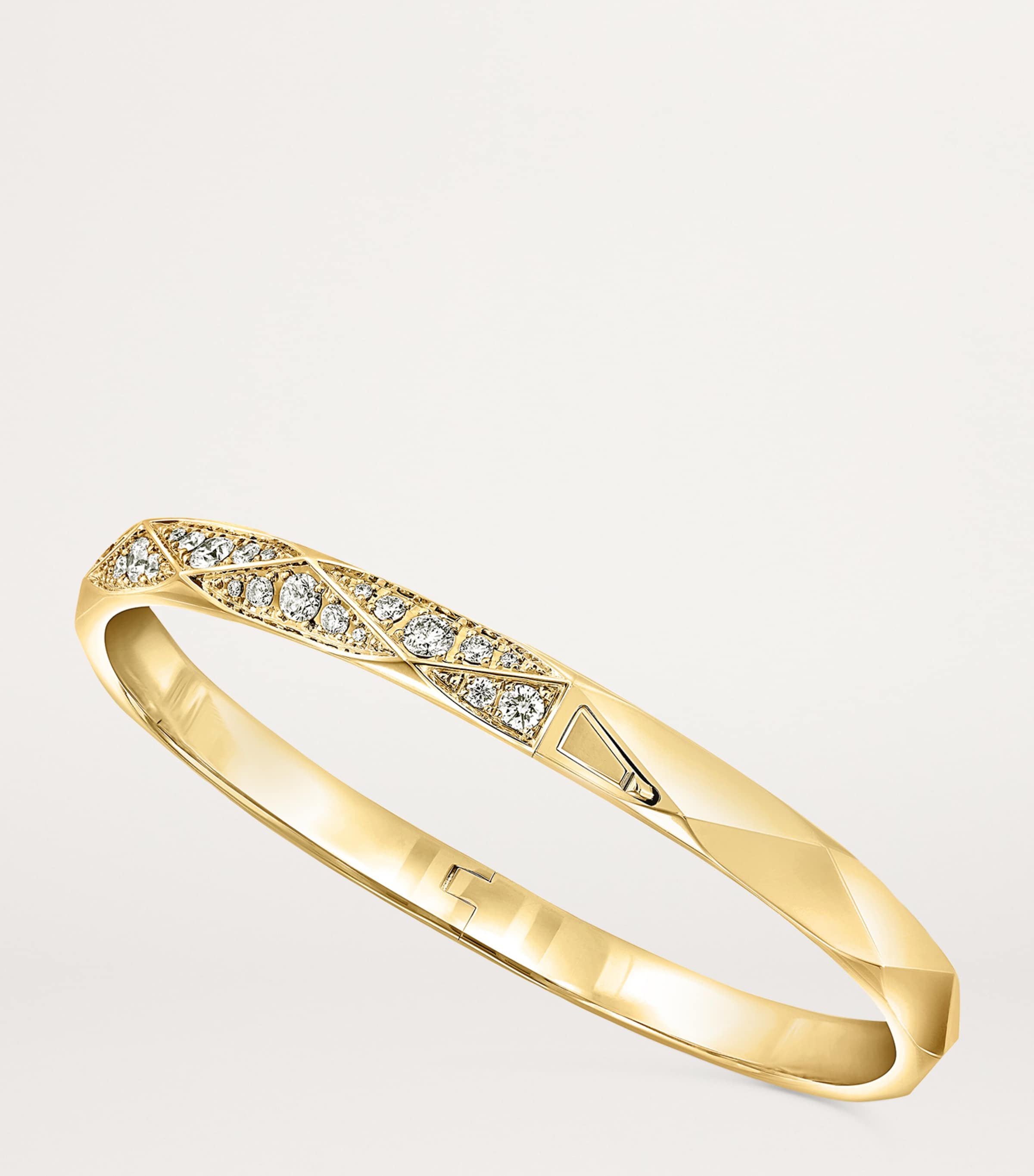 Yellow Gold and Diamond Laurence Graff Signature Bangle YELLOW GOLD Image 3