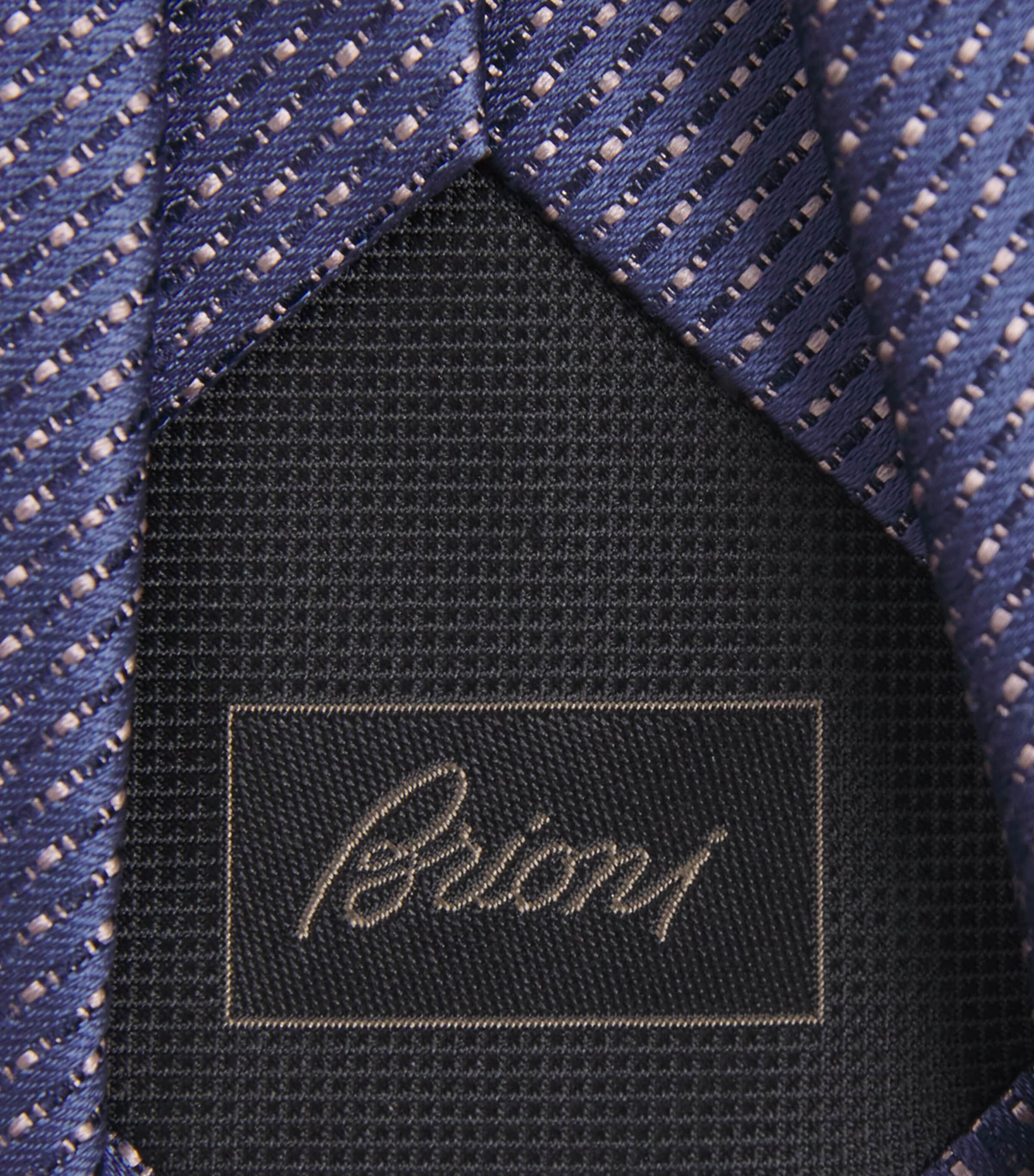 Silk Geometric-Jacquard Tie 4859 Image 4
