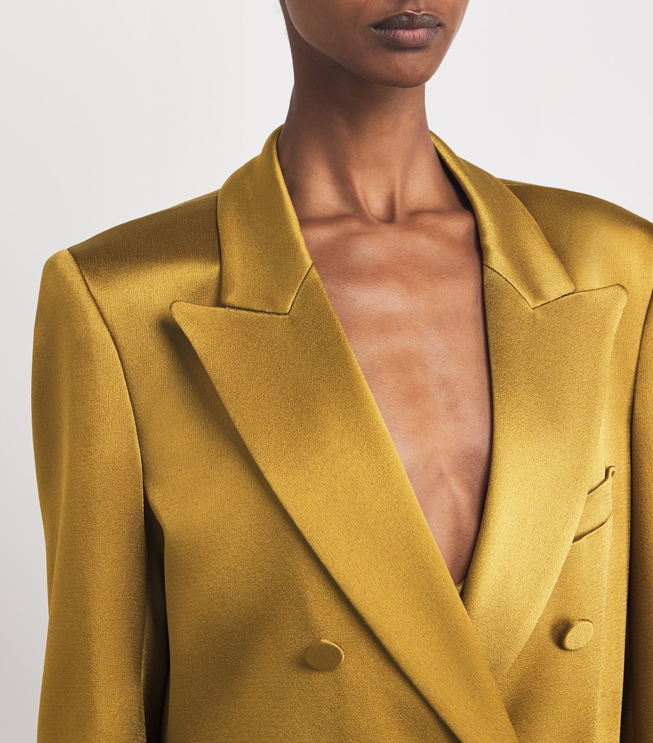 Satin Everynight Oversized Blazer PICKLE V002 Image 6