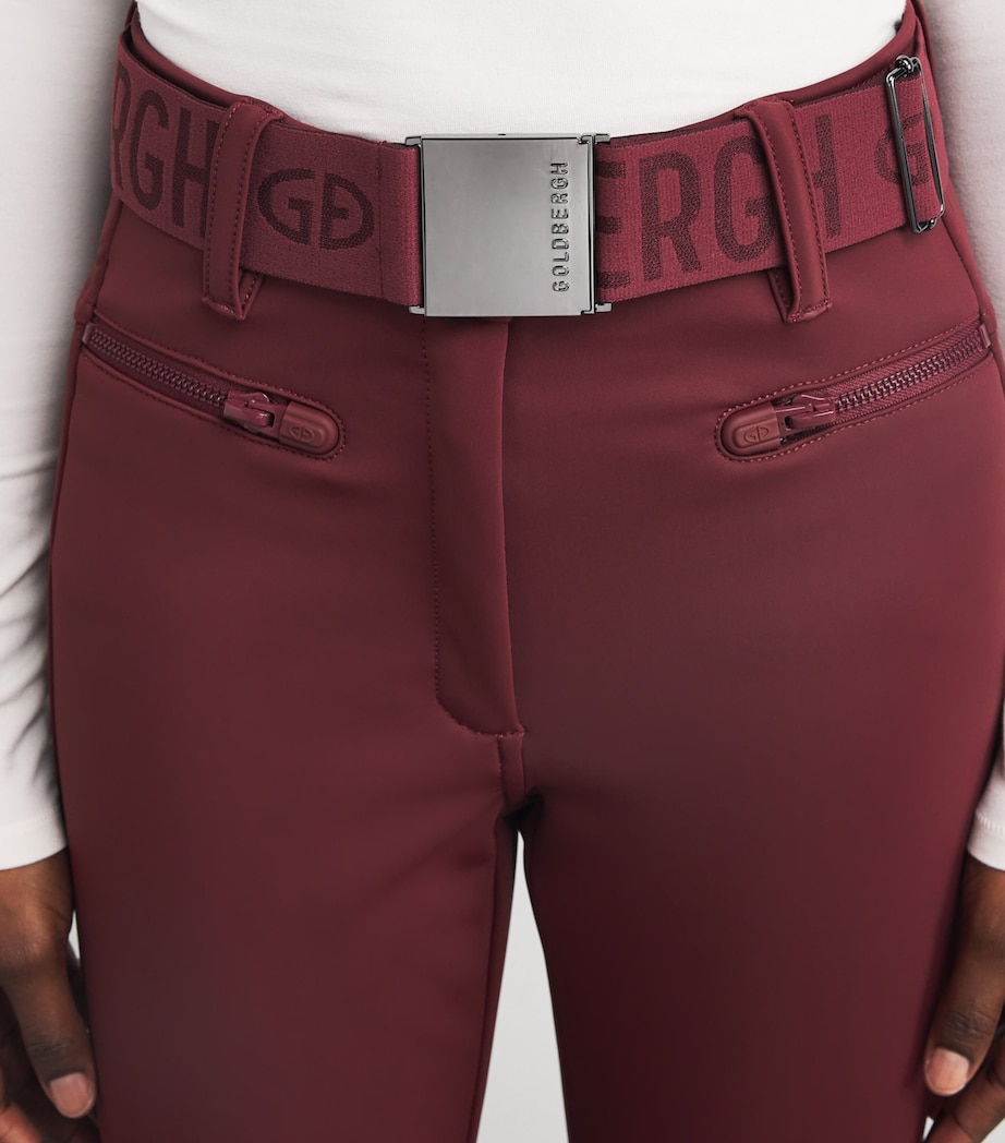 Waterproof Paris Ski Trousers 4748 VINO ROSSO Image 6