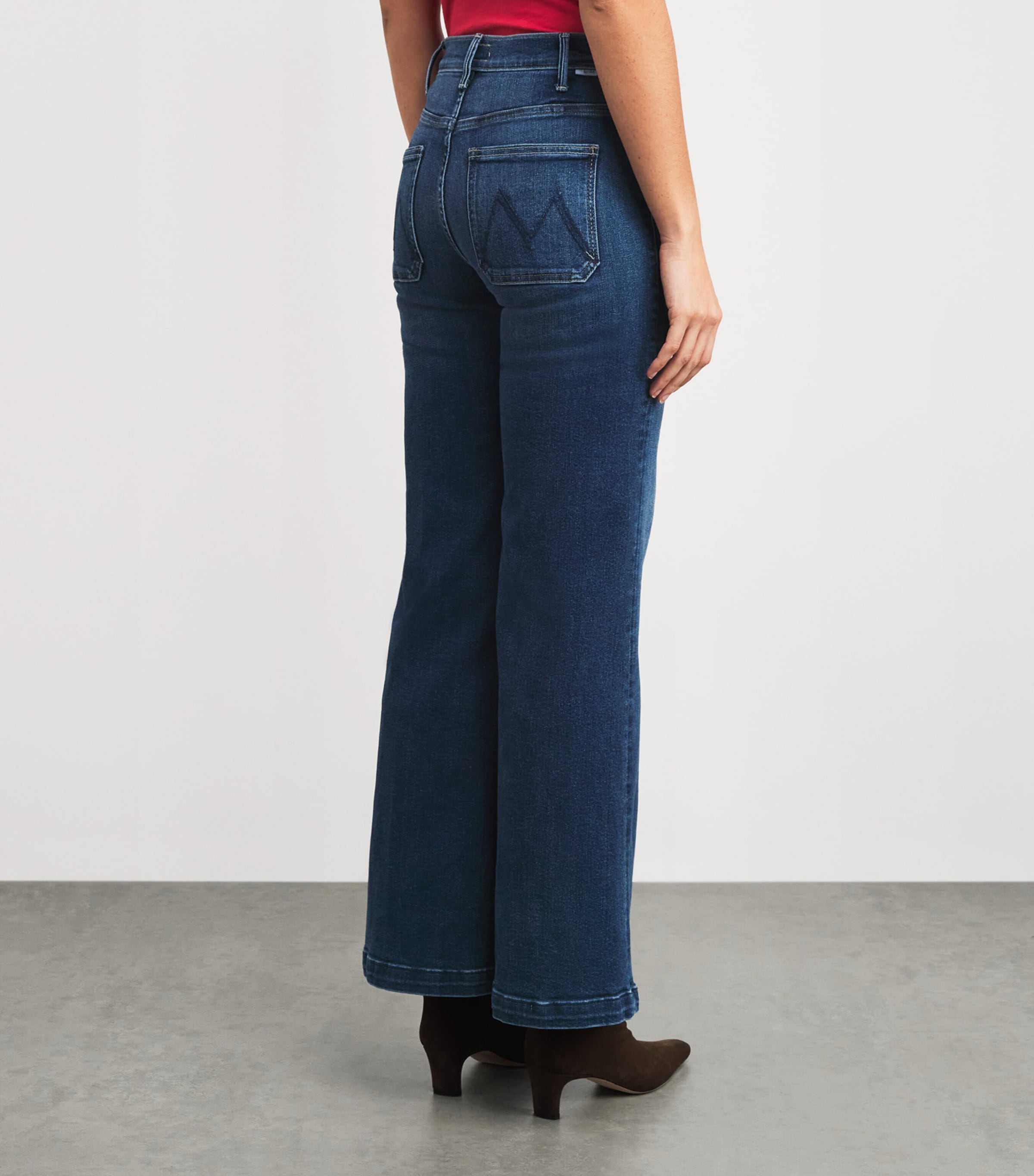 The Huster Roller Wide-Leg Jeans OLH ONE LAST SH Image 4