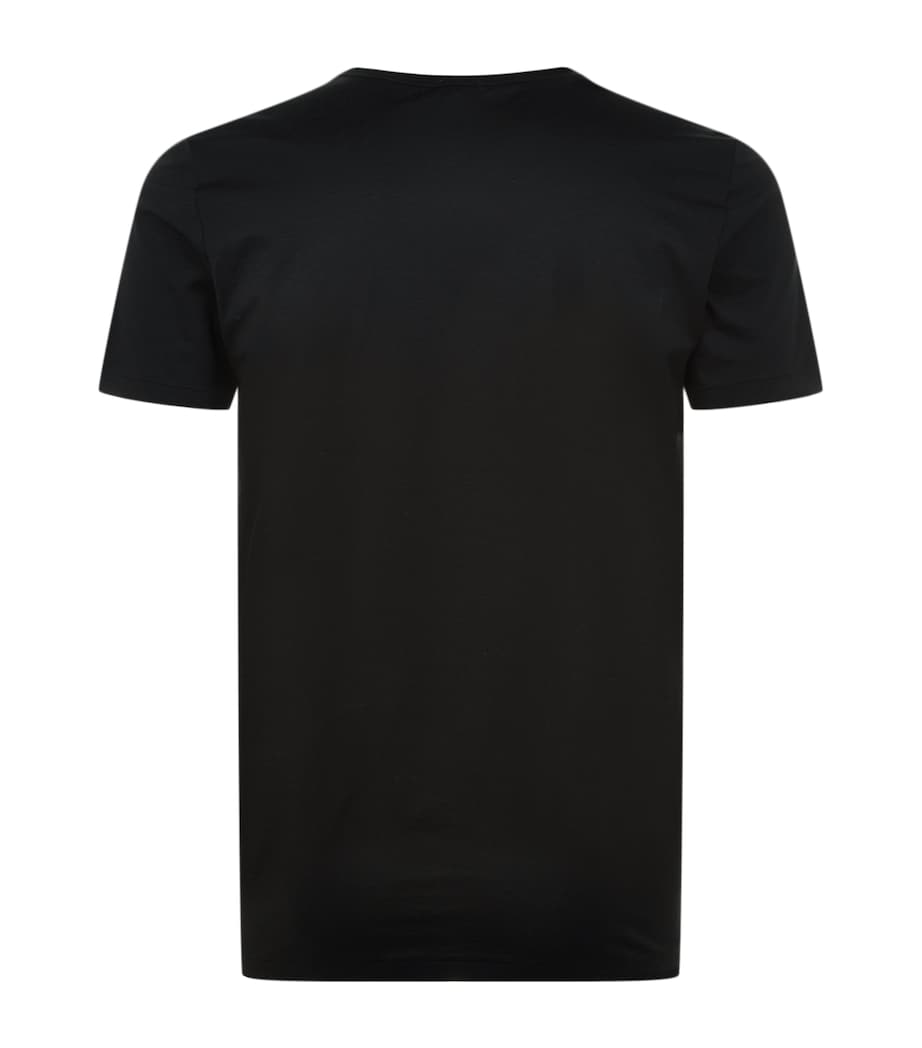 172 Pure Comfort Round Neck T-Shirt BLACK Image 3