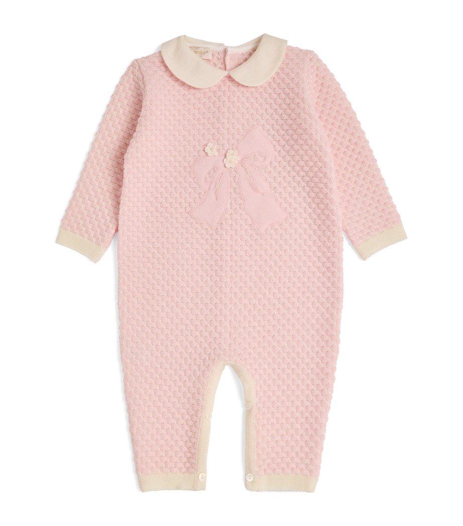 Wool Playsuit (3-24 Months) BL/RS Image 1