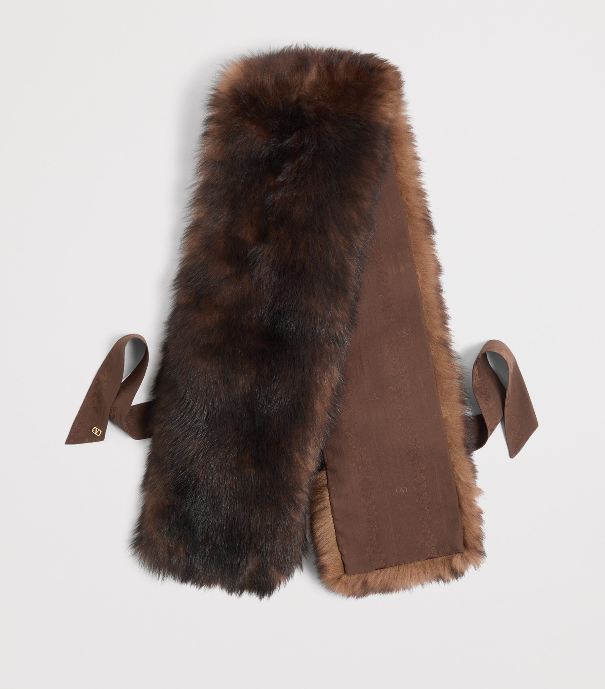 Valentino Garavani Fur Scarf Dqw Image 3