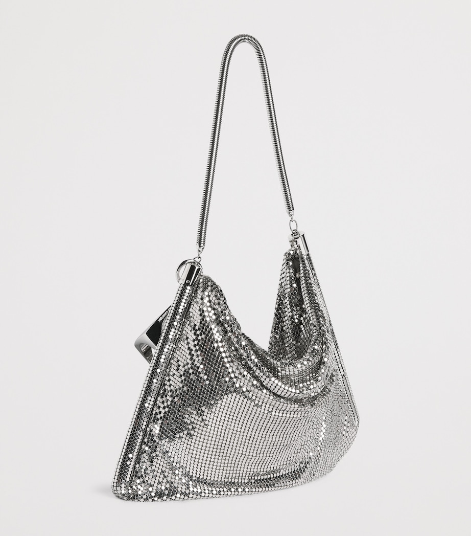 Rabanne Chainmail Shoulder Bag Silver Image 3
